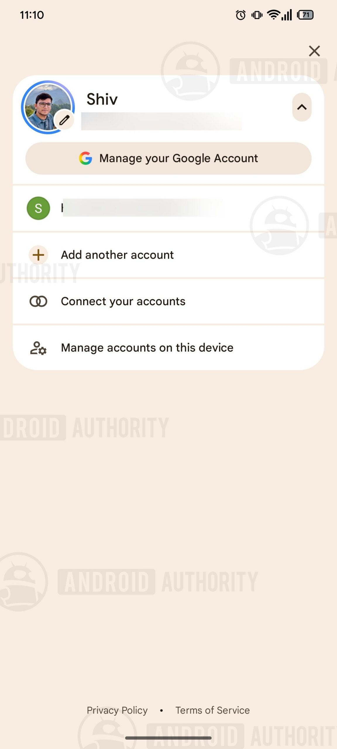 Google One Connected Accounts 3