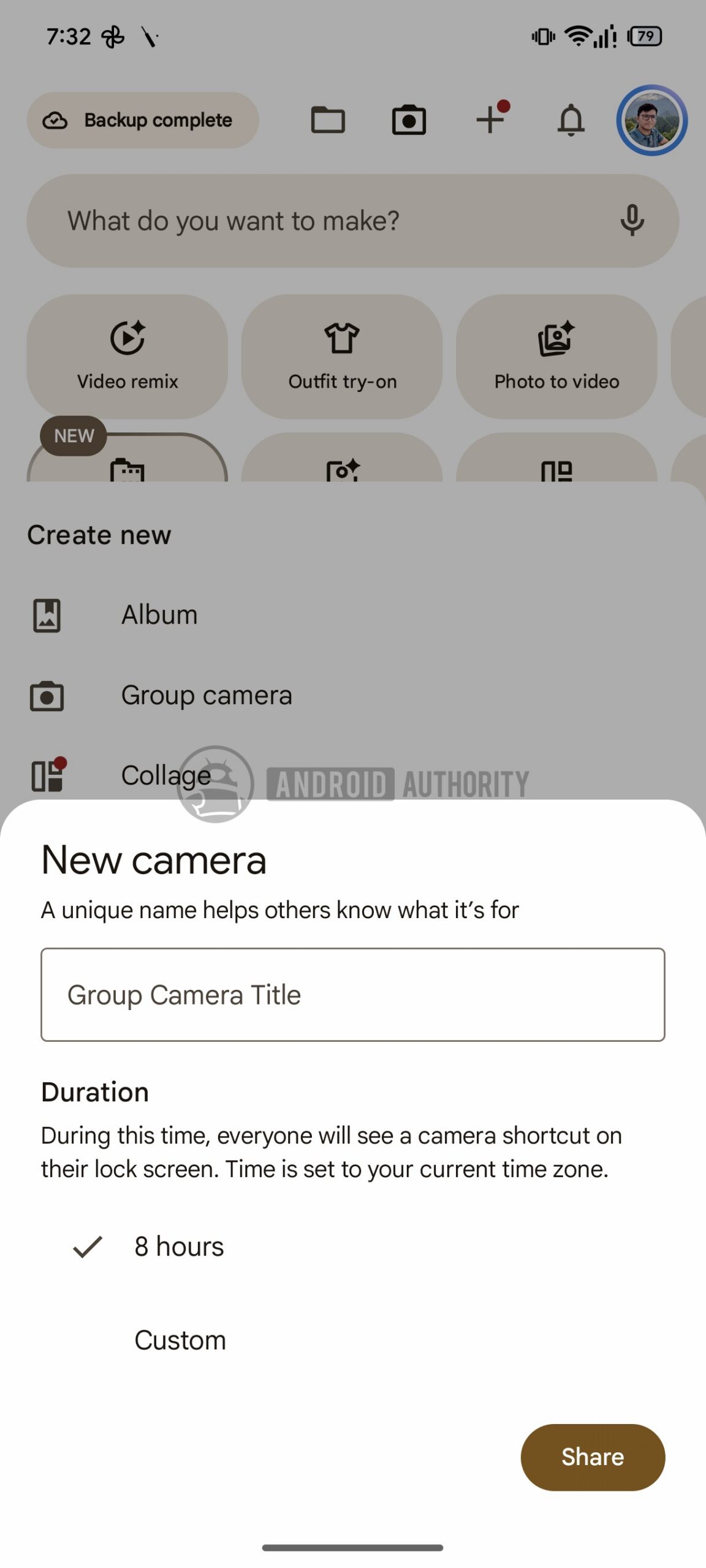 Google Photos Group Camera 2