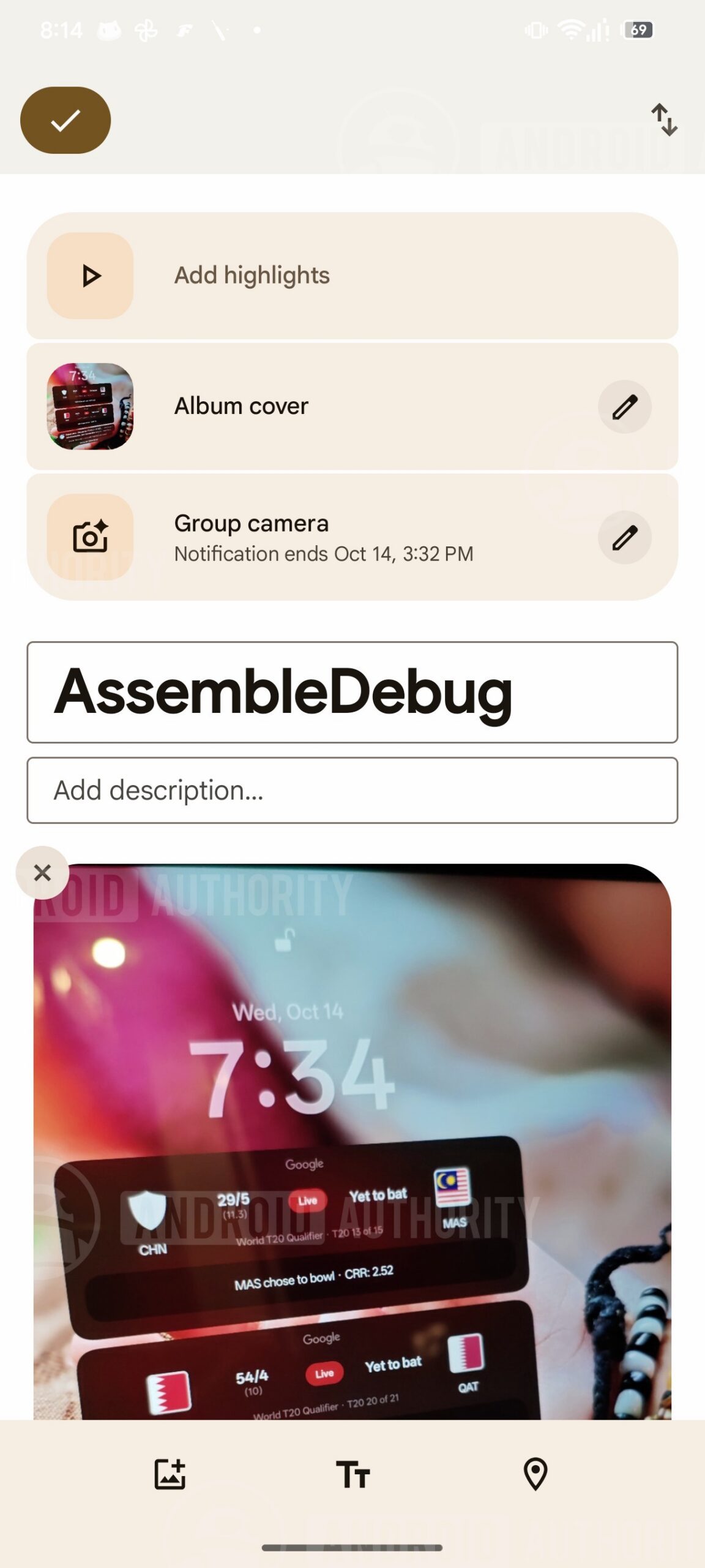 Google Photos Group Camera Edit Timing 1