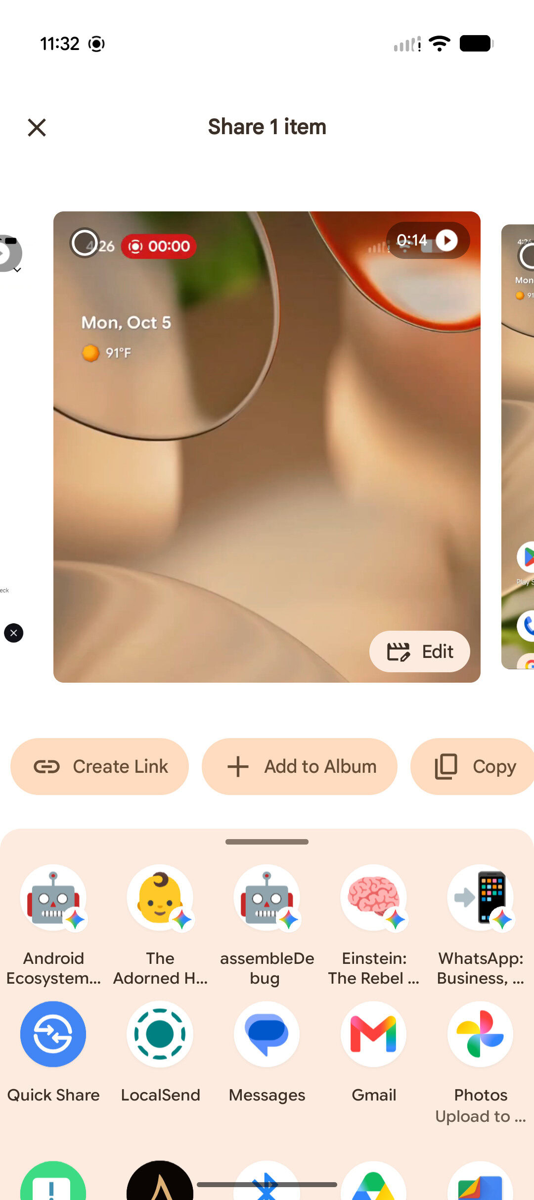 Google Photos video edit button 3