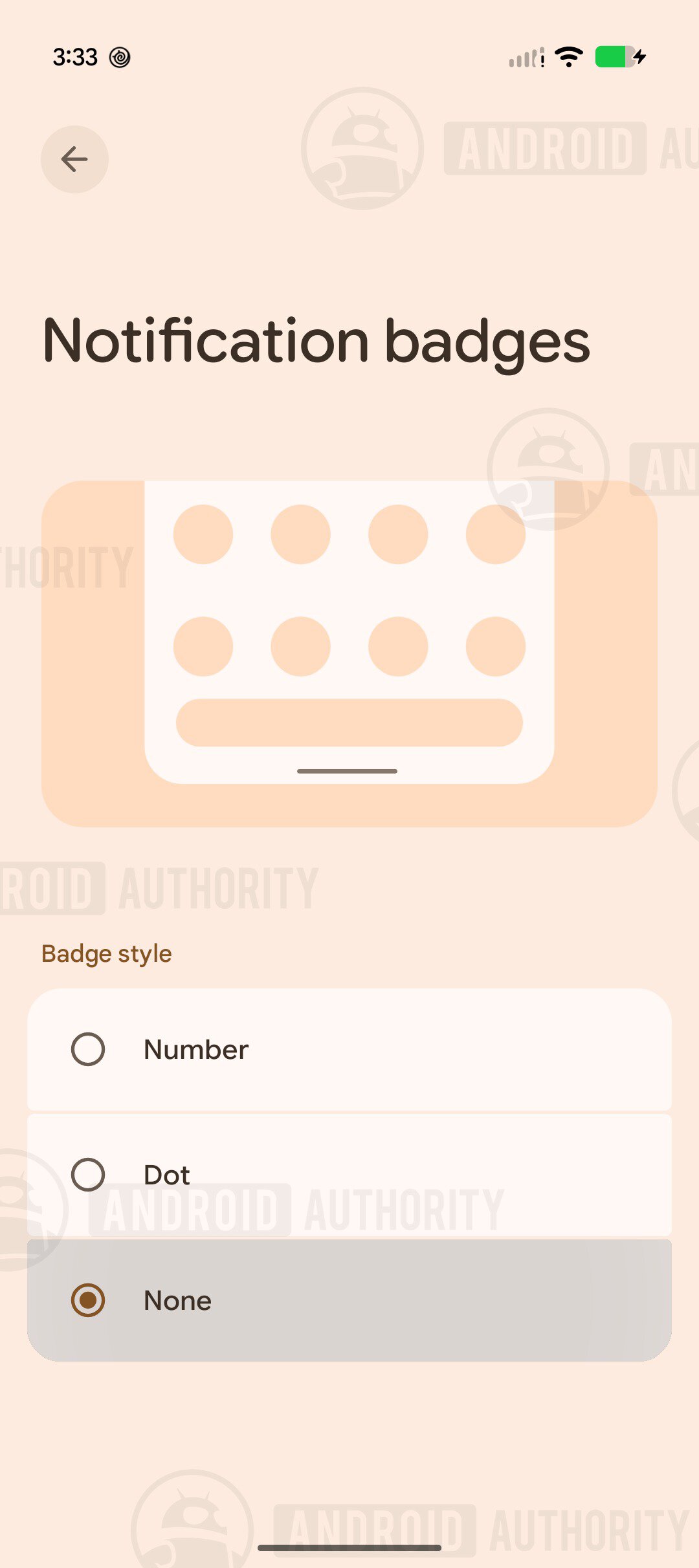 Google Pixel Notification number Badges 3