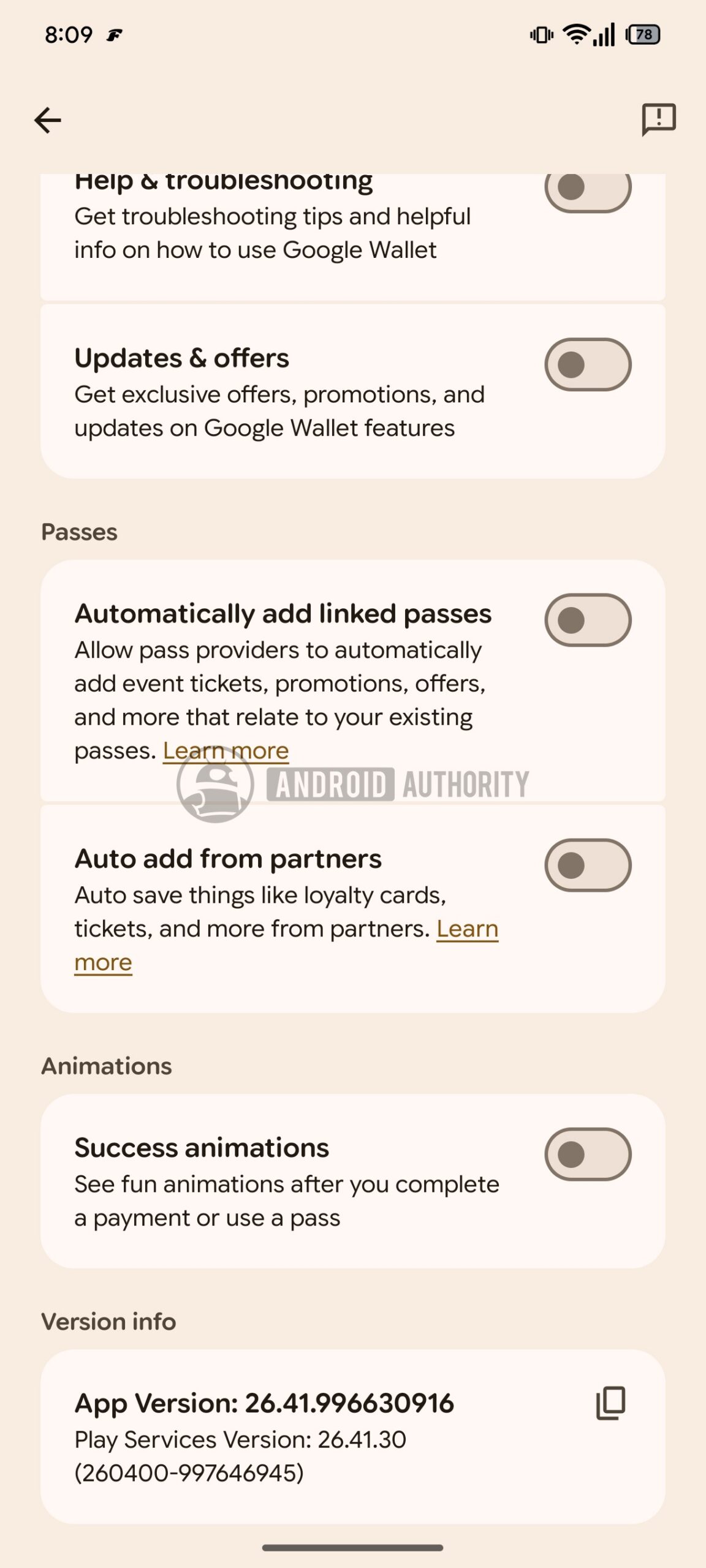 Google Wallet Auto Add From Partners
