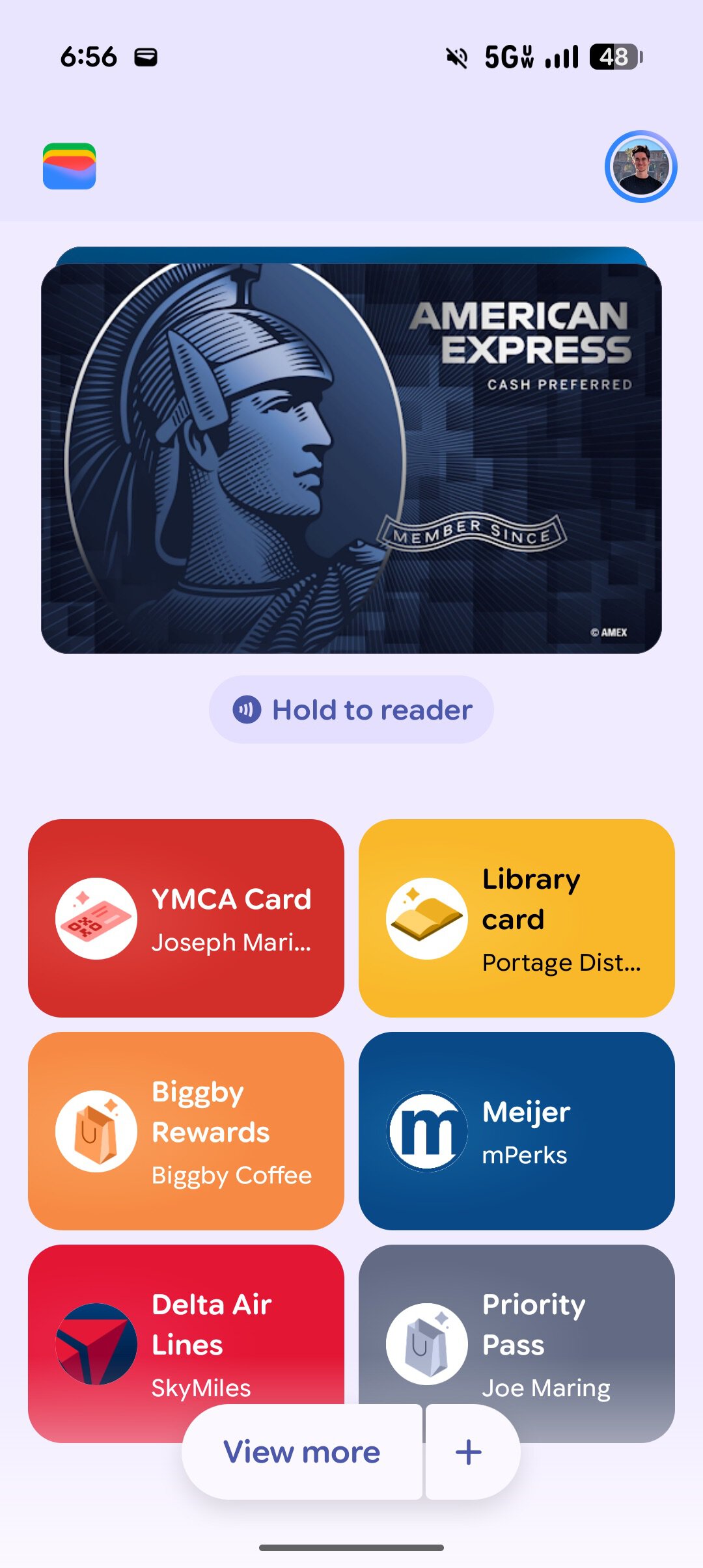 Google Wallet New Layout 1