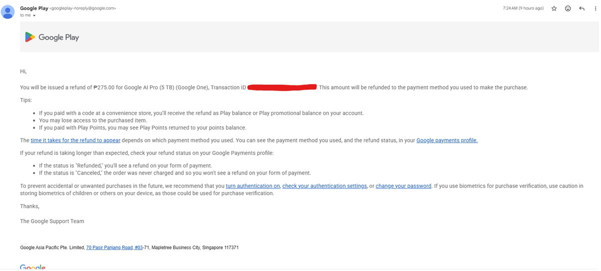 Google student AI plans refunds Google student AI plans refunds
