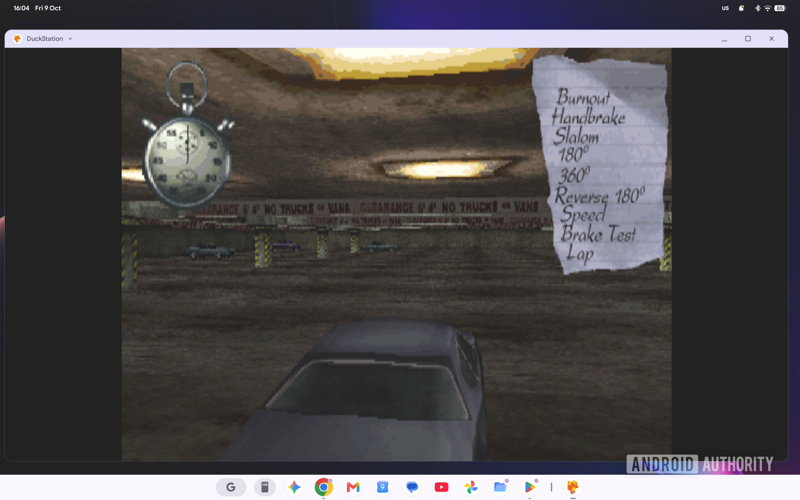 Googlebook Duckstation PS1 emulator Driver