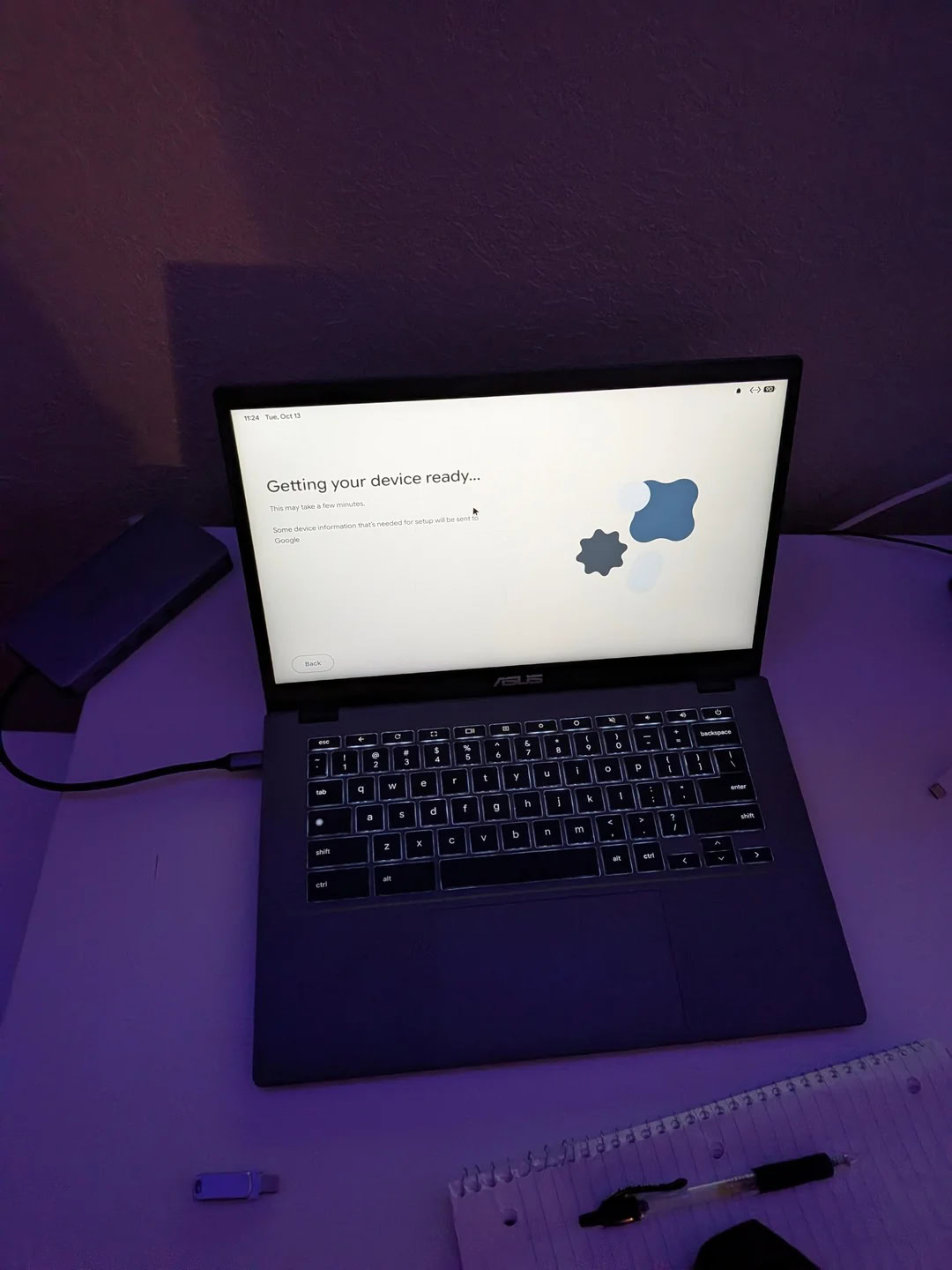 Googlebook OS on ASUS Chromebook Plus 2