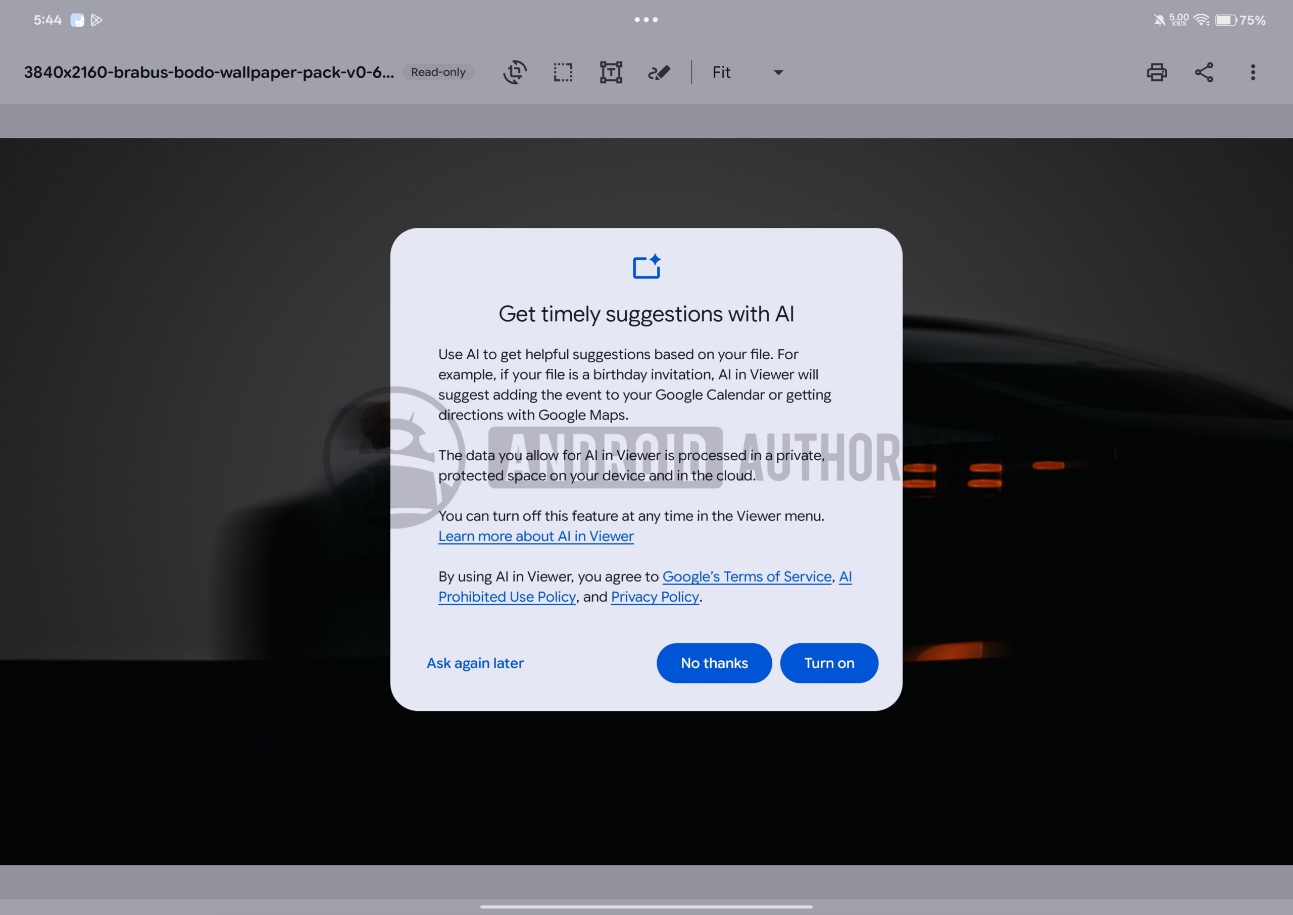 Googlebook Viewer AI watermarked