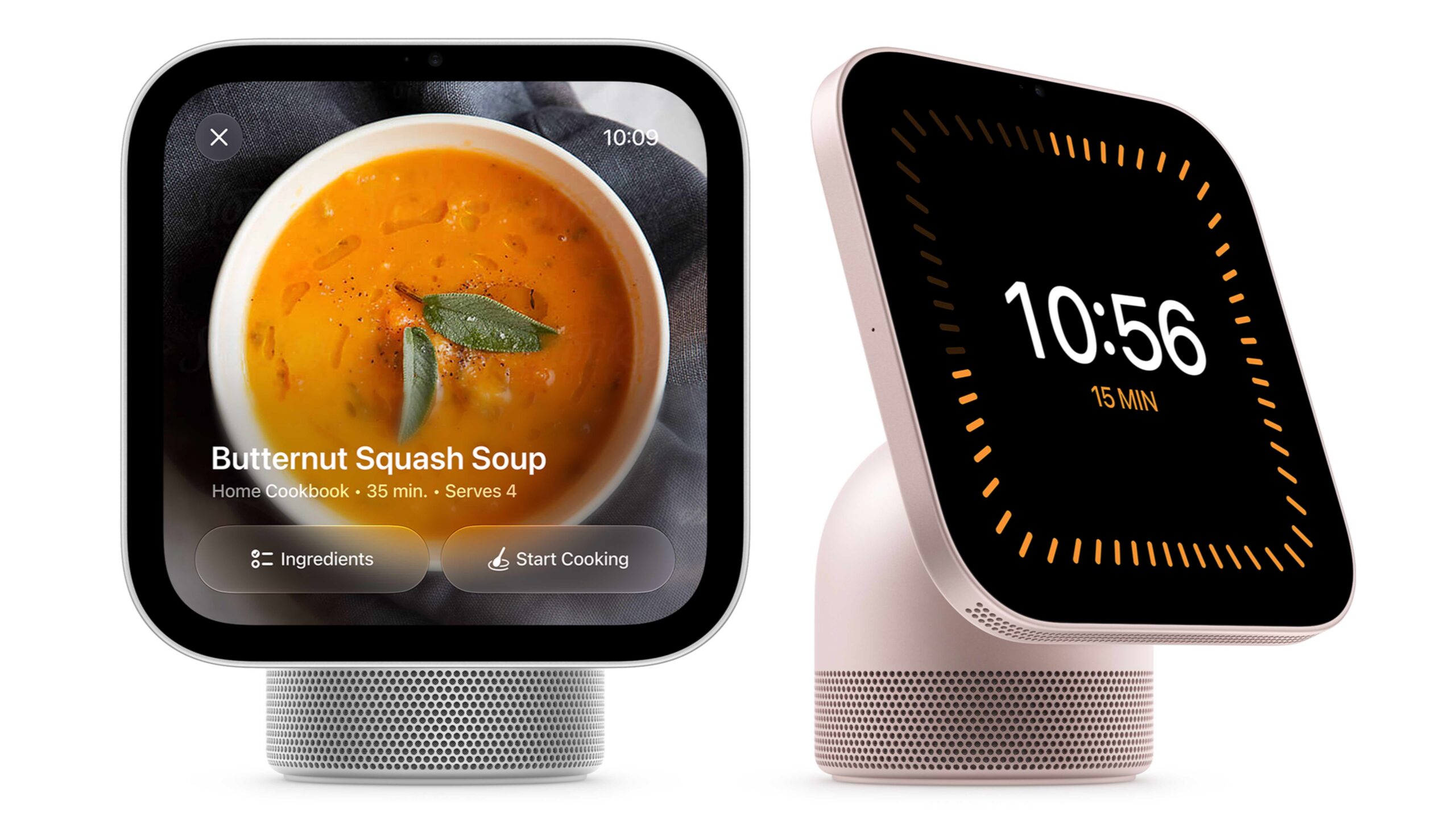 Handoff features on HomeView display.