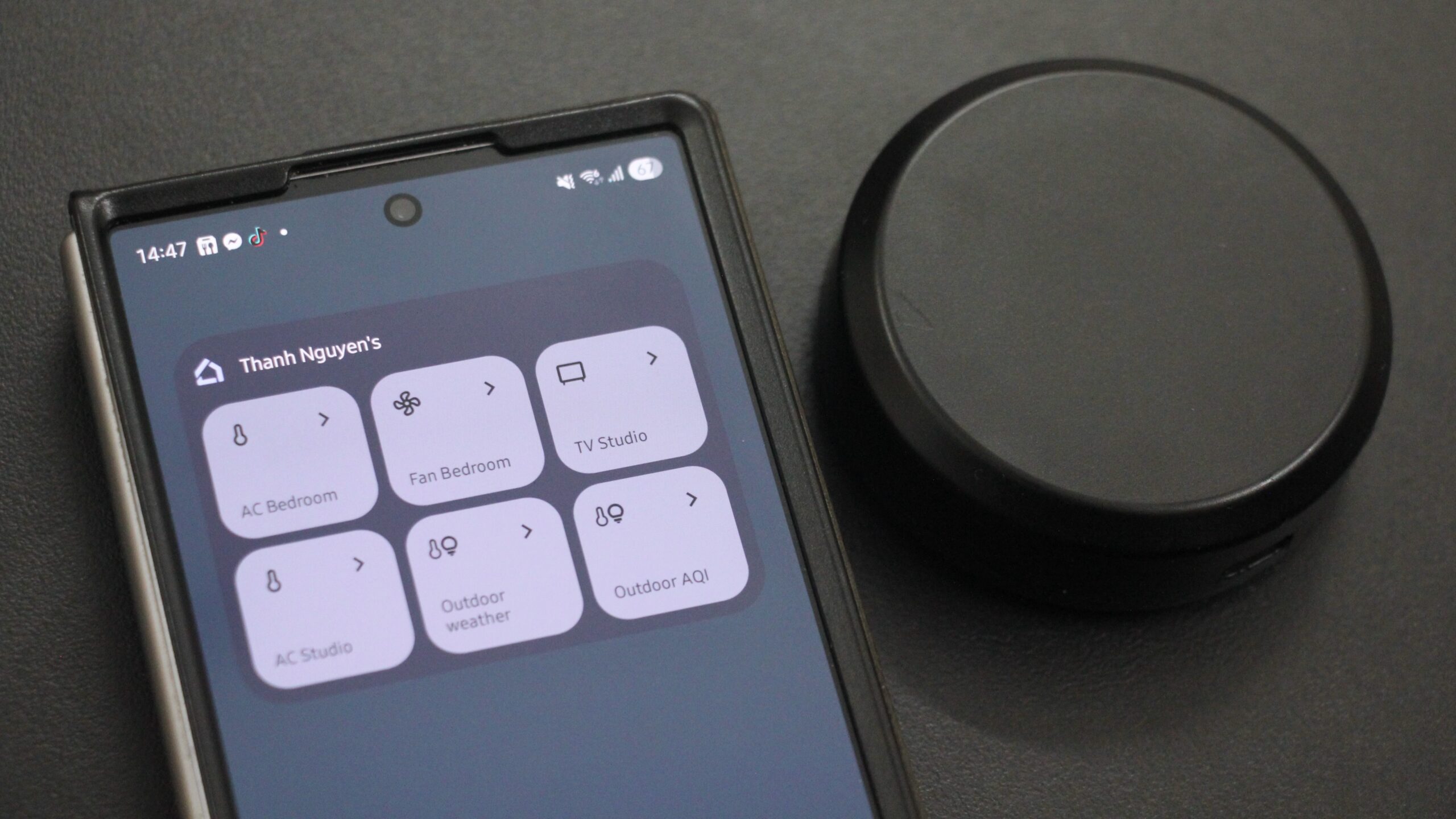 Google Home widget &amp; IR blaster