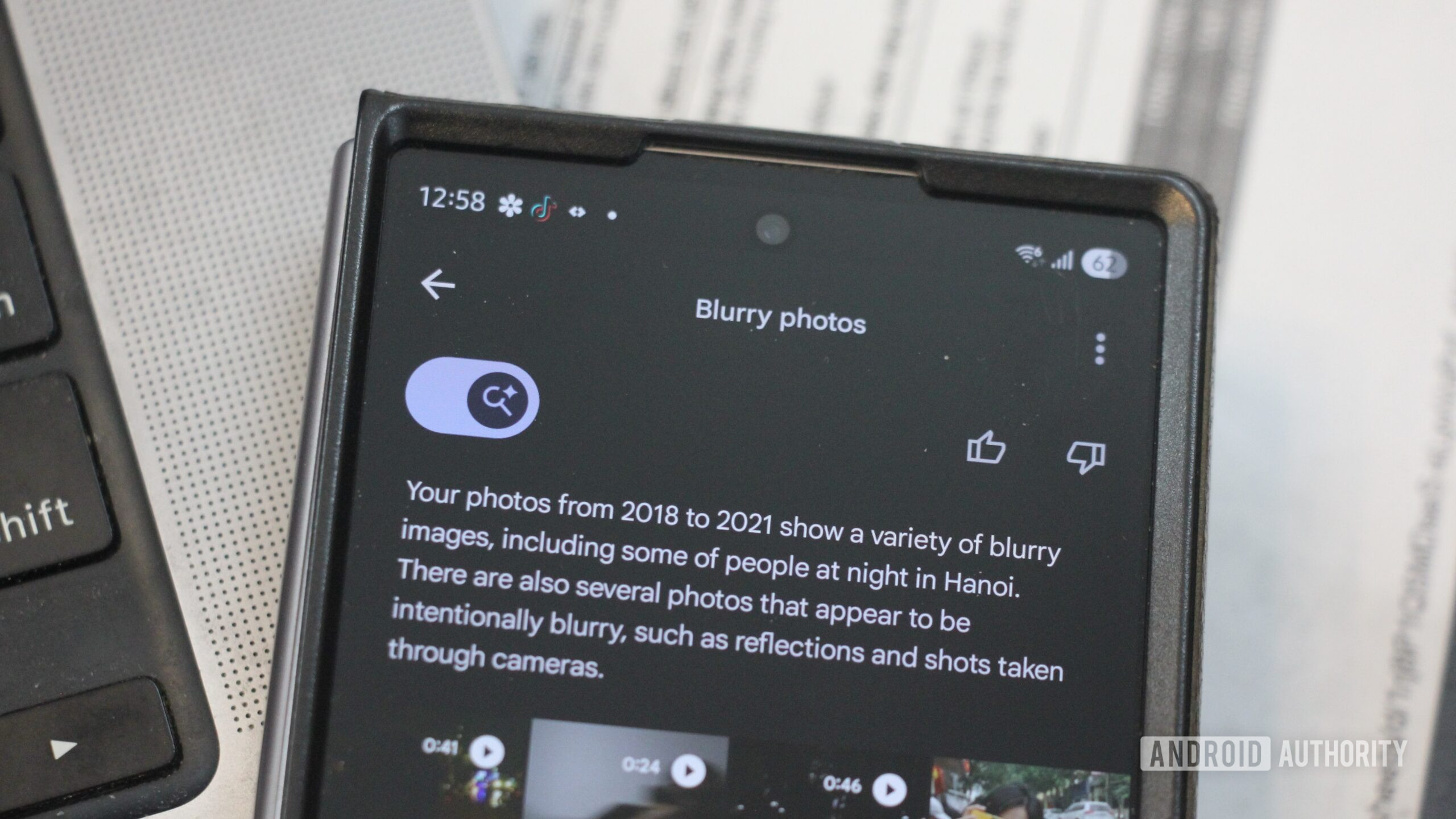 Blurry photos in Google Photos Blurry photos in Google Photos