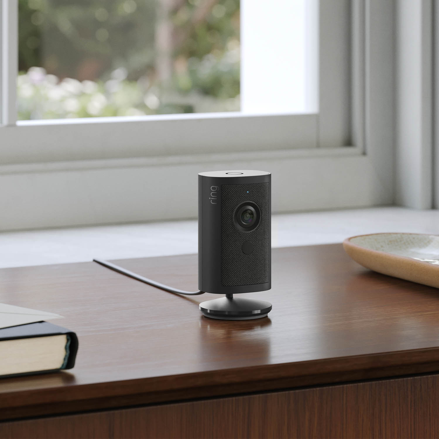 Indoor Cam 4K White Standing Inside