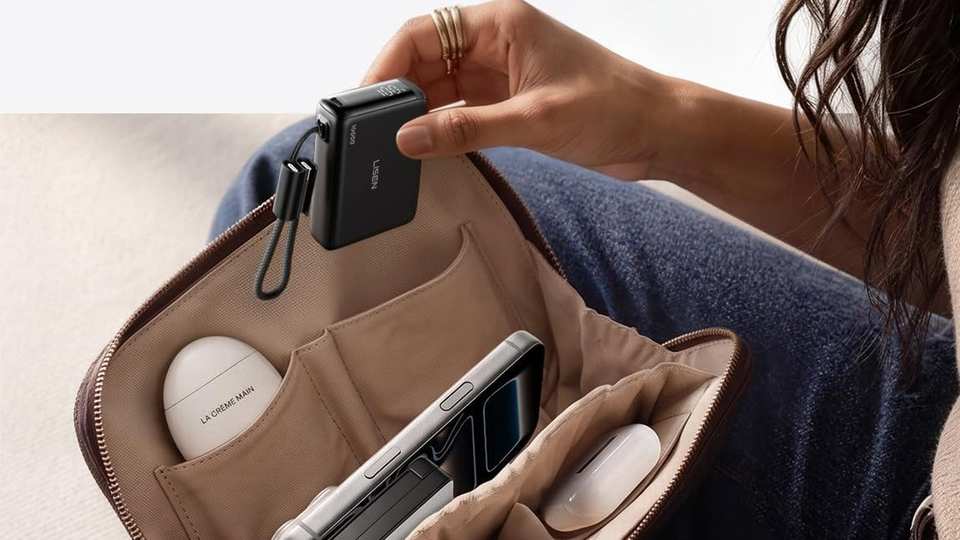 LISEN Small Portable Charger Press Image LISEN Small Portable Charger Press Image