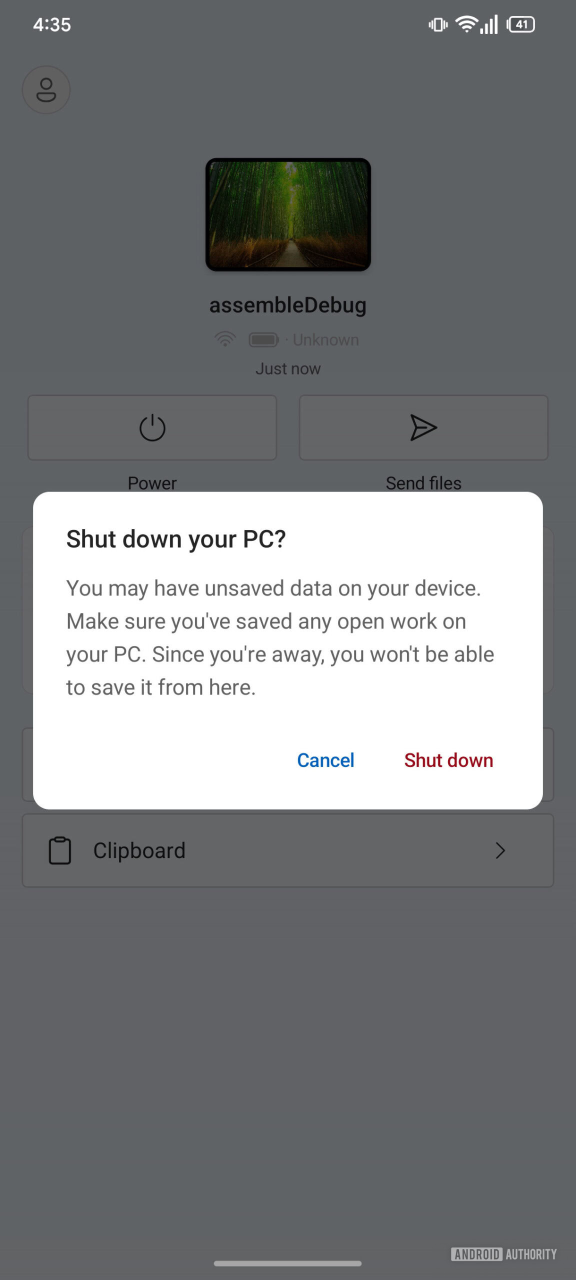 LTW Shutdown AD