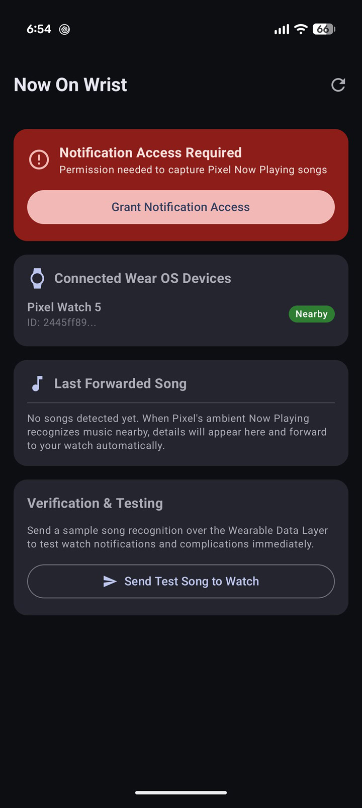 Now on Wrist brings Pixel Now Playing to Wear OS