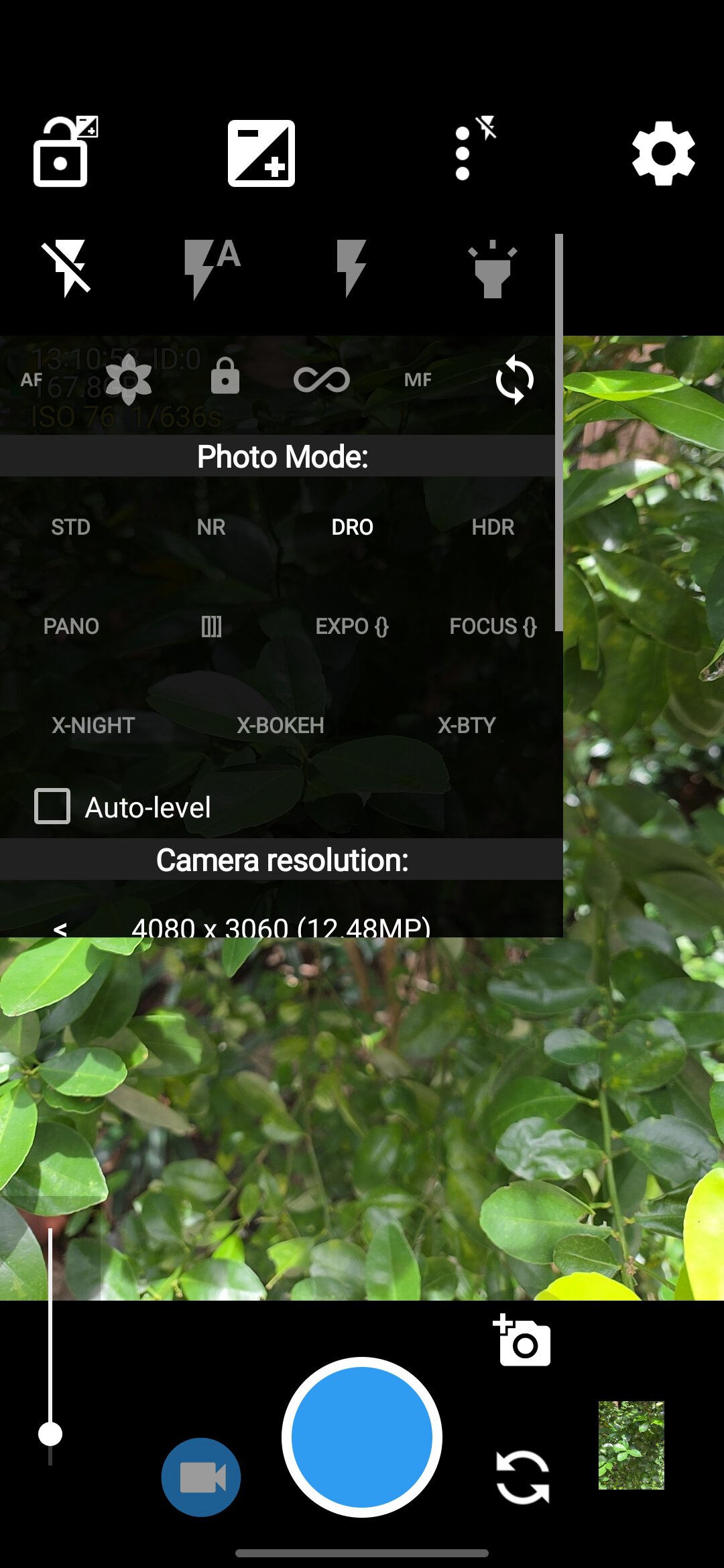 Open Camera interface on Samsung Galaxy S25 (1)