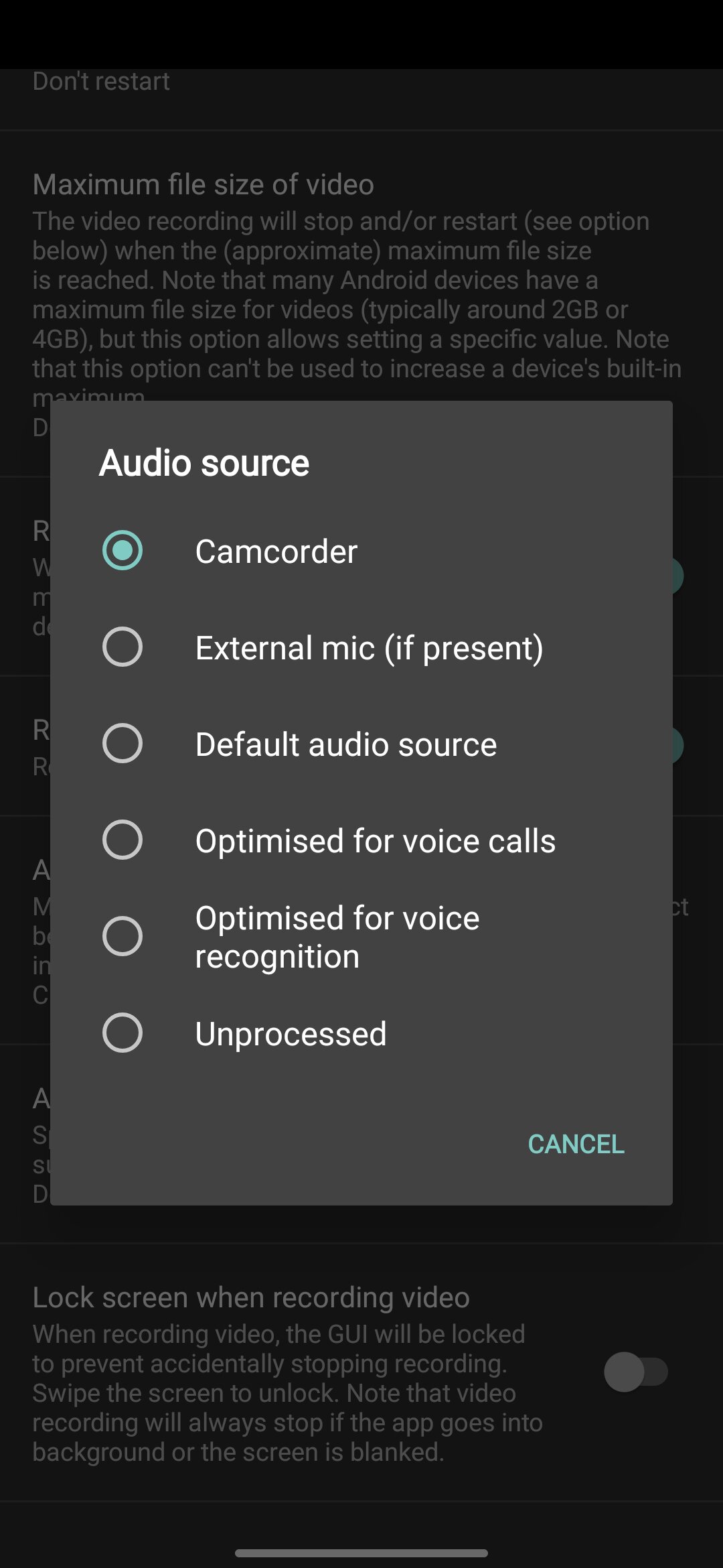Open Camera interface on Samsung Galaxy S25 (14)