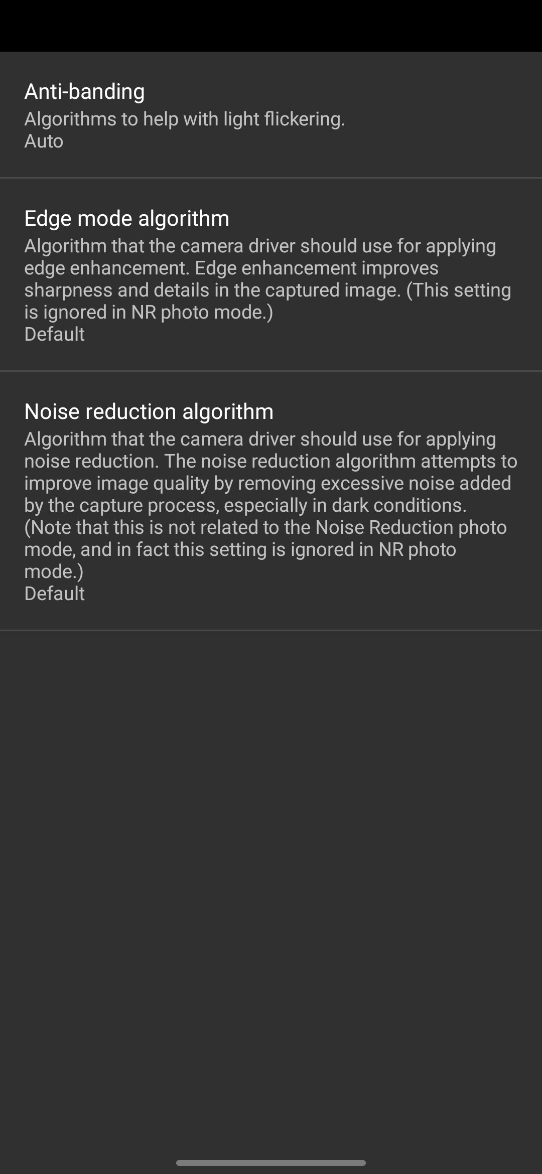 Open Camera interface on Samsung Galaxy S25 (17)