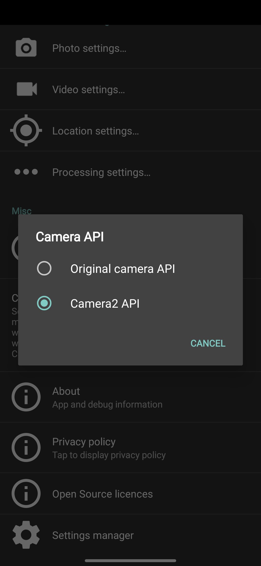 Open Camera interface on Samsung Galaxy S25 (18)