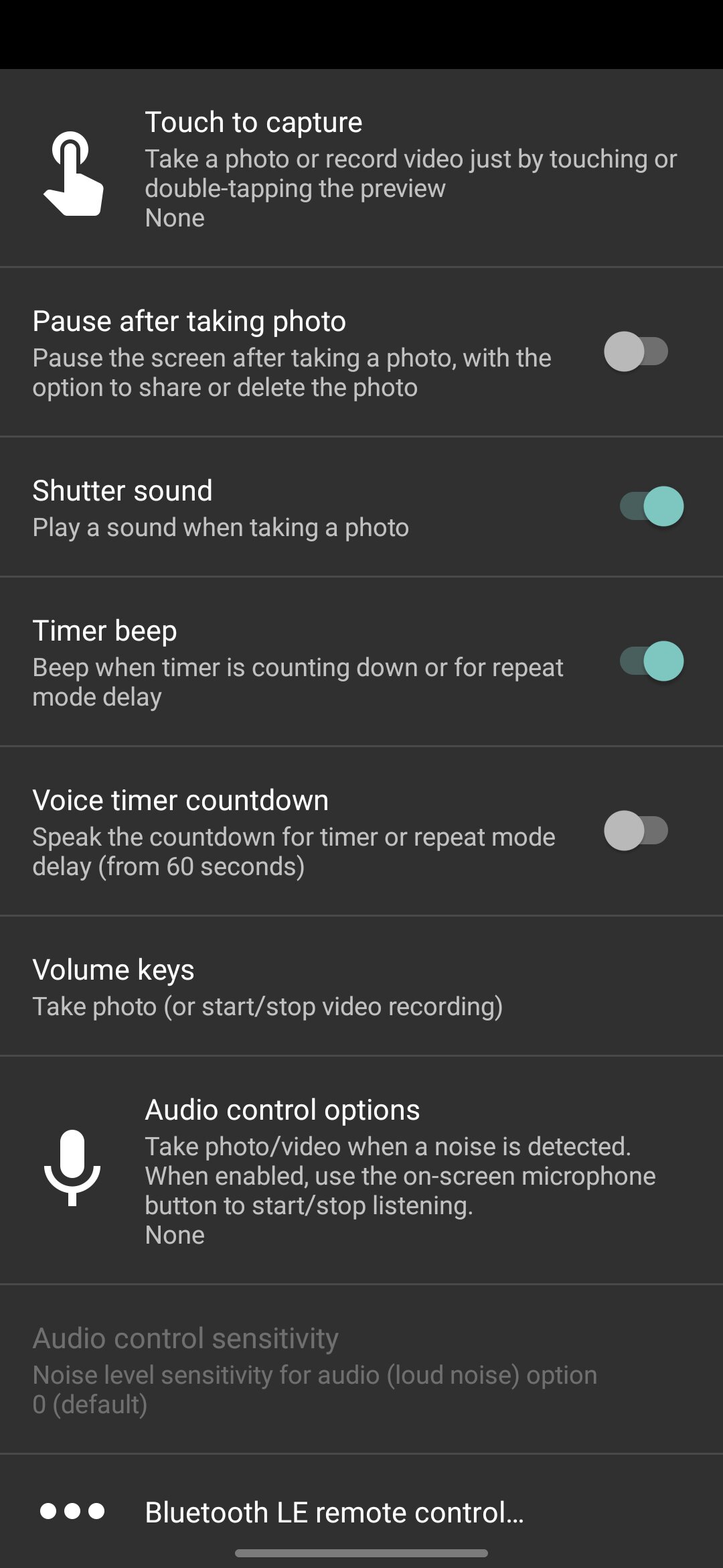 Open Camera interface on Samsung Galaxy S25 (4)