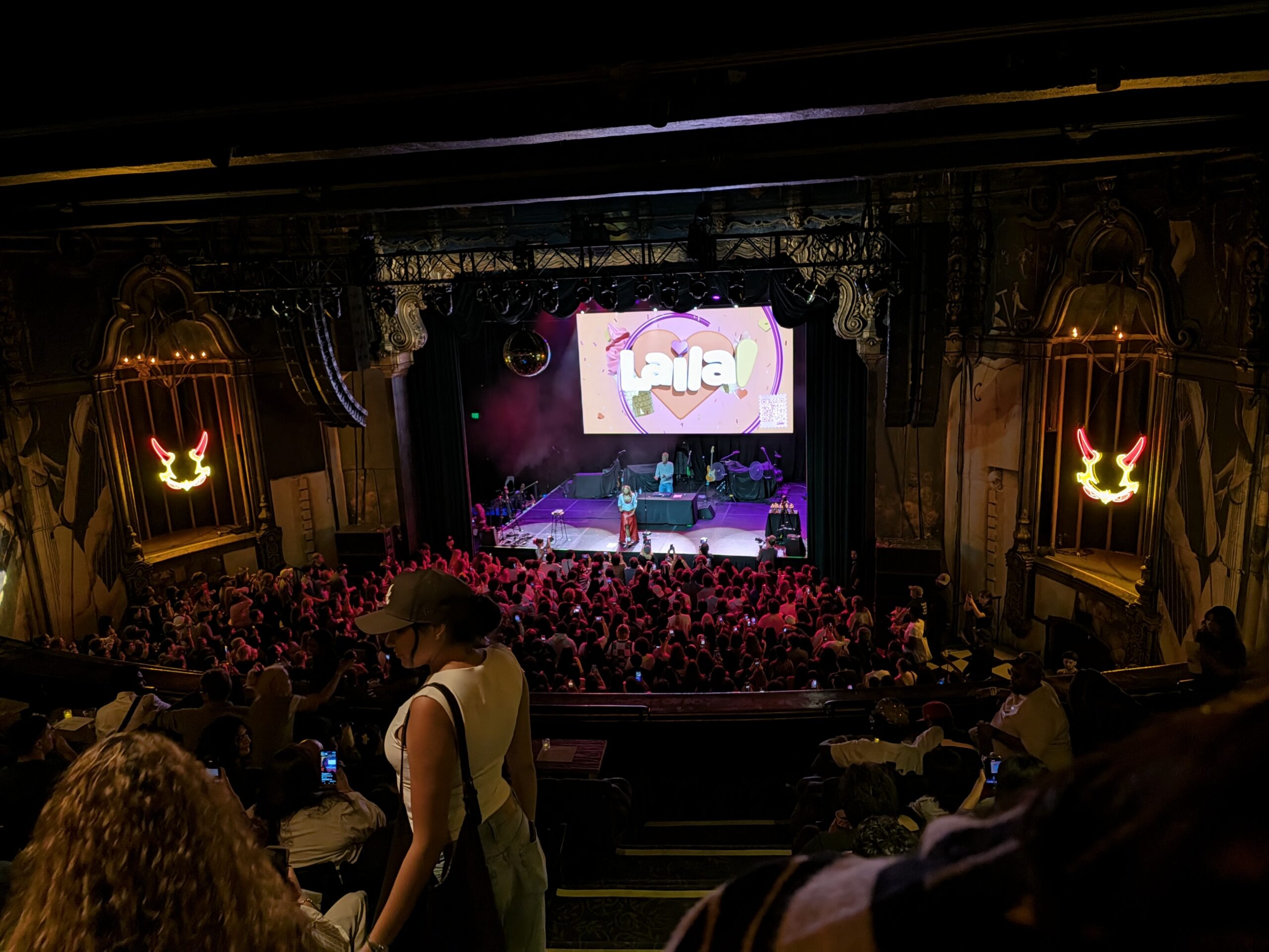A photo taken using Magic Capture at a concert on the Google Pixel 11.