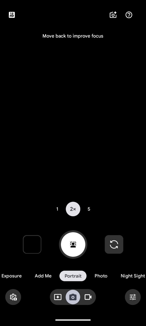 Pixel camera app portrait options 3