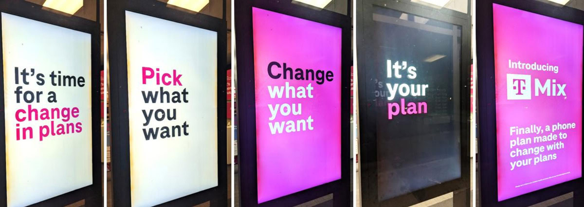 T Mobile store reveals T Mix 3
