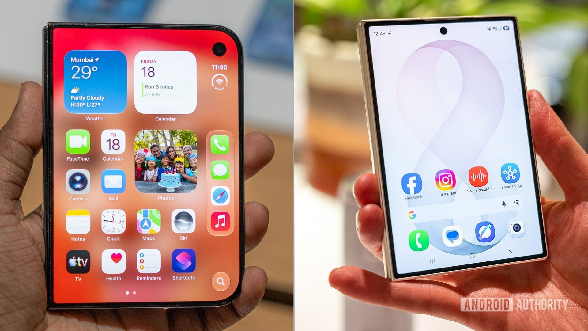 Z Fold 8 vs iPhone Duo 2 Z Fold 8 vs iPhone Duo 2