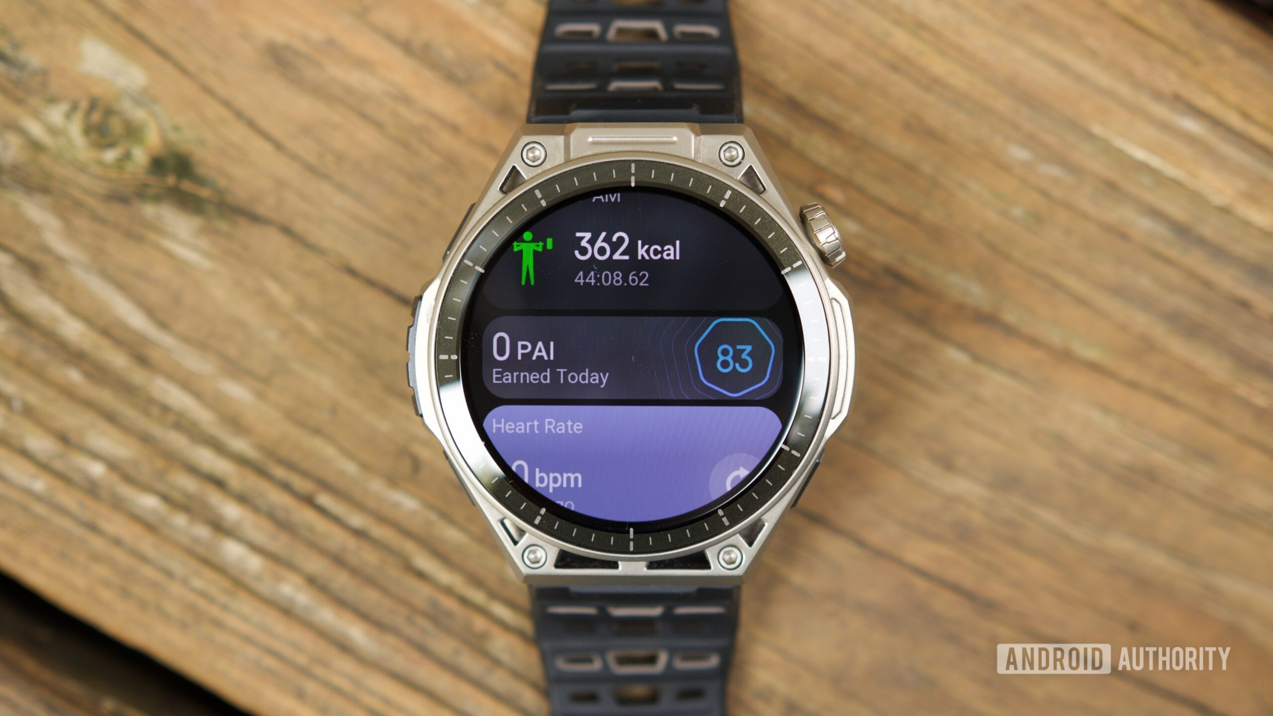 Amazfit Balance Ultra widgets page.