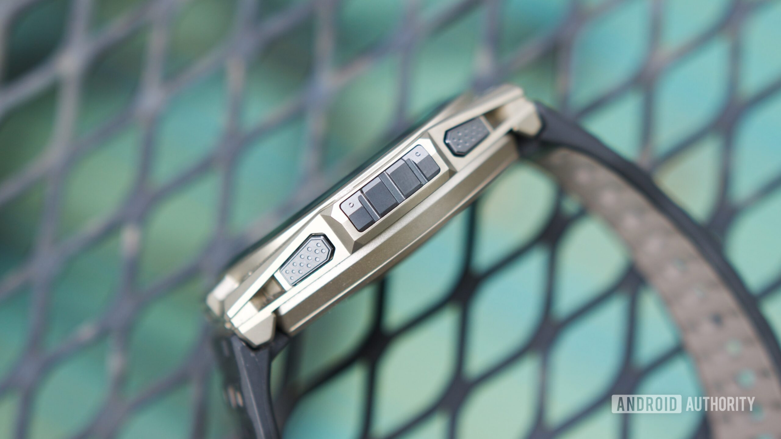 Side view of the Amazfit Balance Ultra.