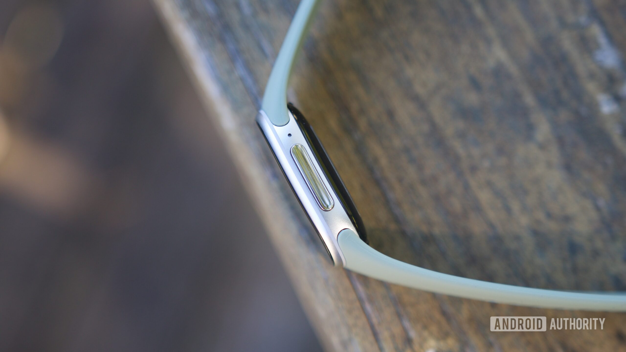 fitbit edge hands on 11 Button on the side of the Fitbit Edge.