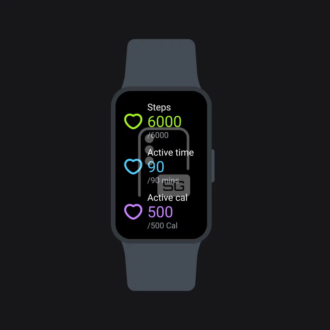 galaxy fit 4 daily activity tracking image
