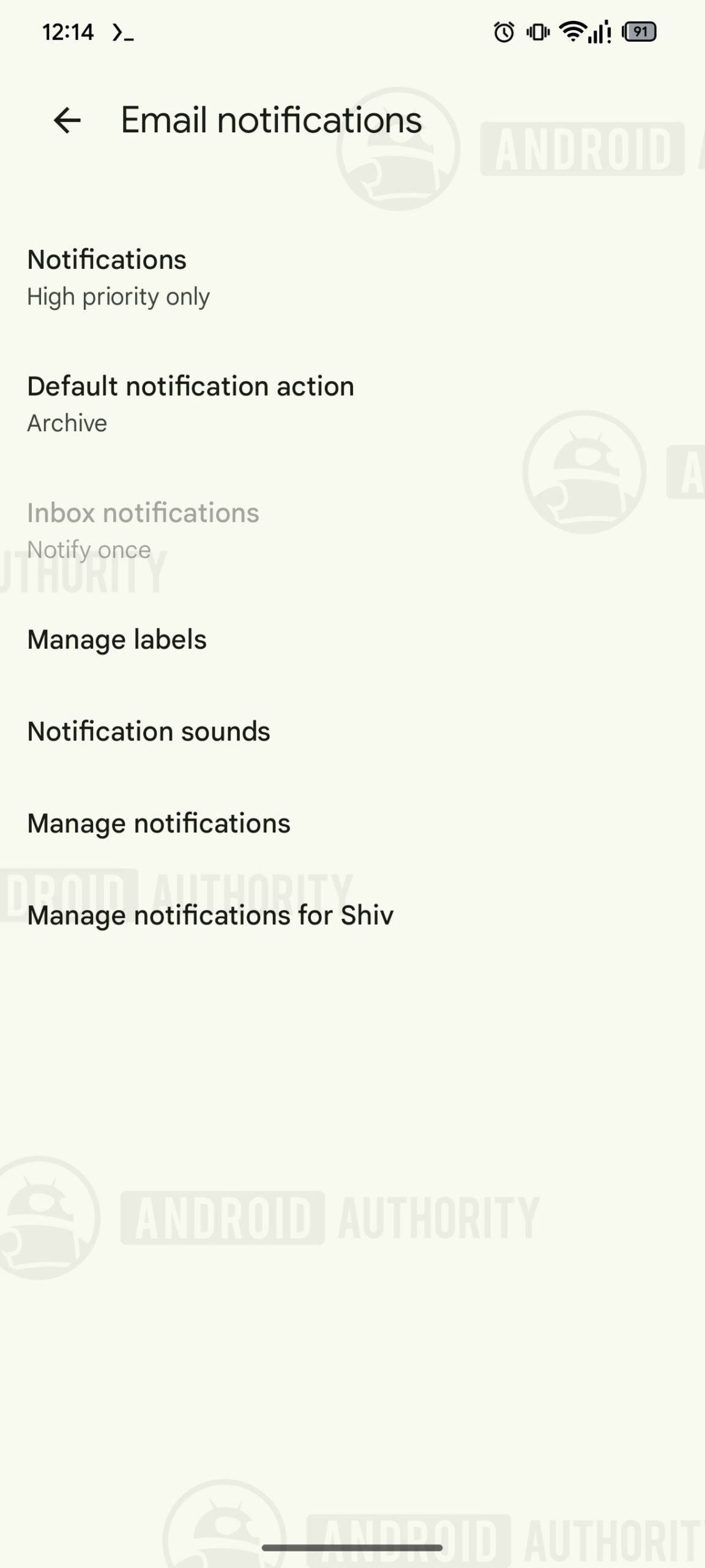 gmail redesigned settings email notifications watermarked