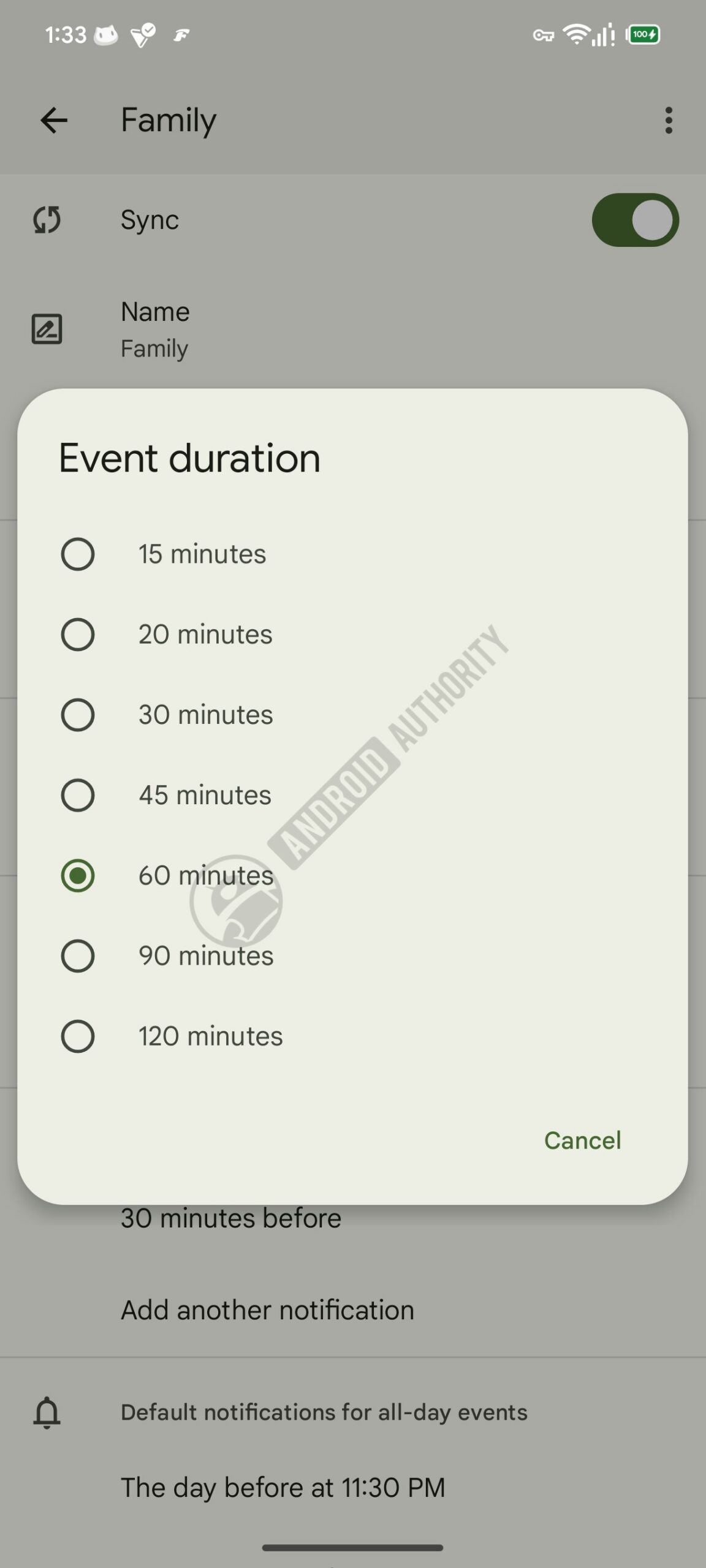 google calendar event duration default 4 watermarked