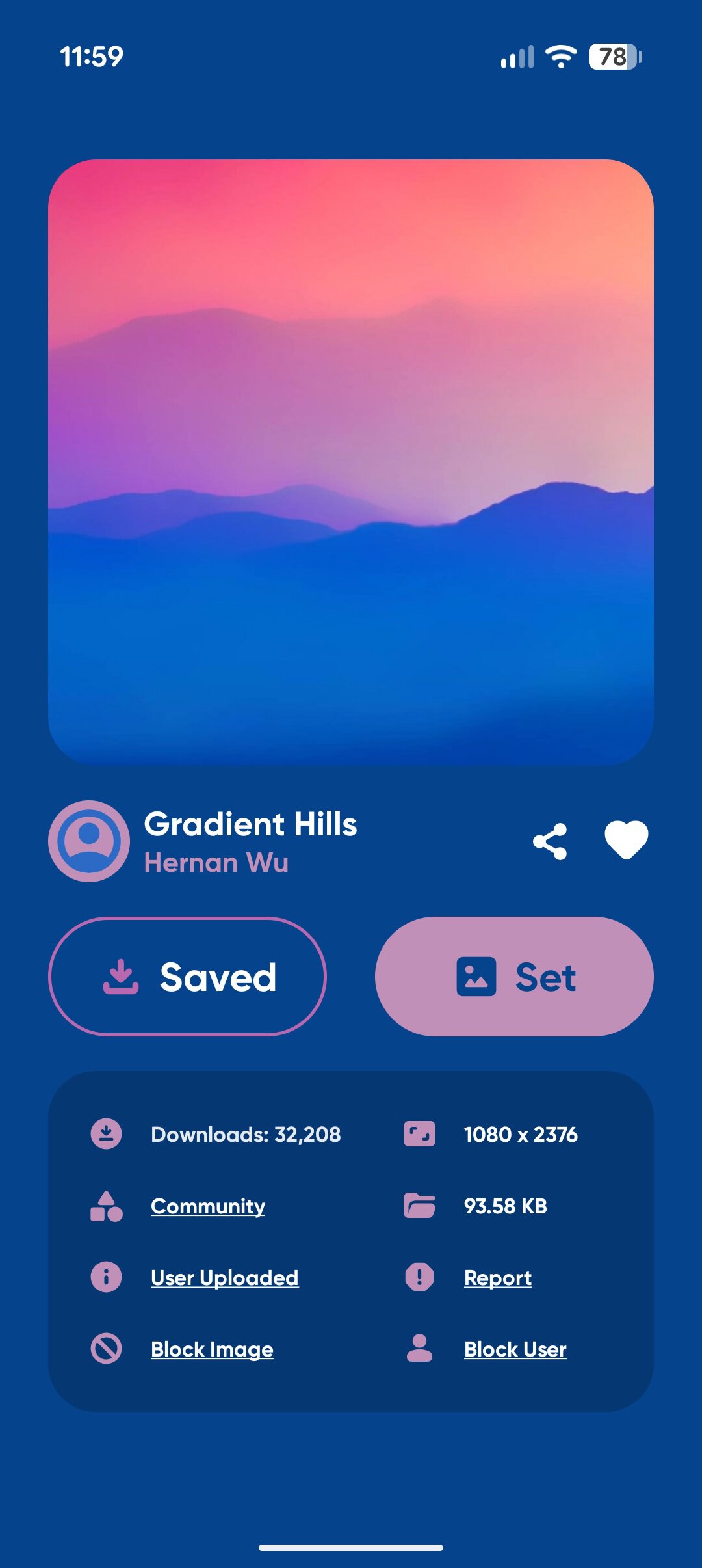 Screenshot of a custom chat theme in Google Messages.