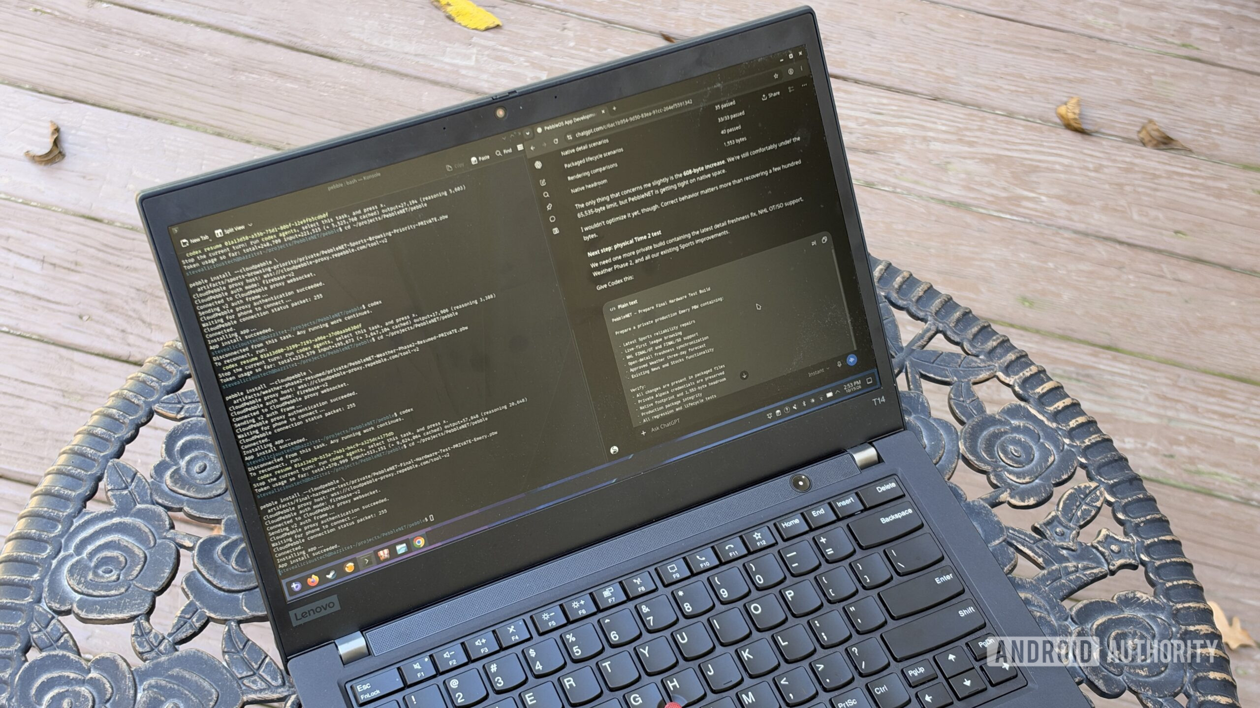 ibm thinkpad chatgpt codex