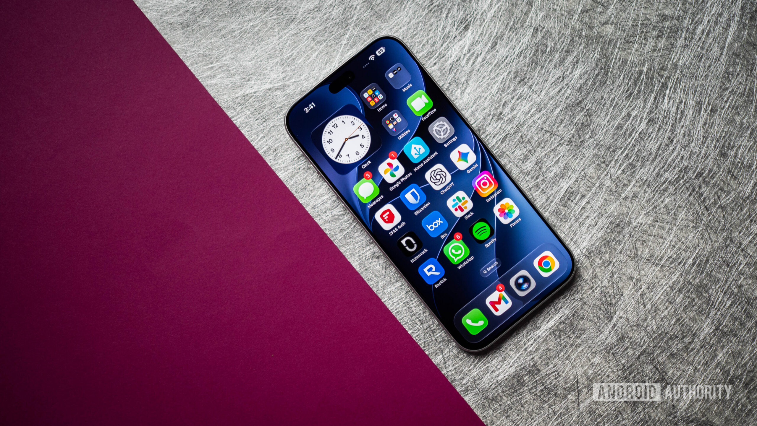 iPhone 18 Pro Max against a colorful background