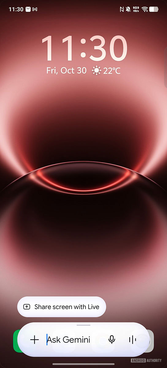 new gemini overlay light mode vivo x300 ultra