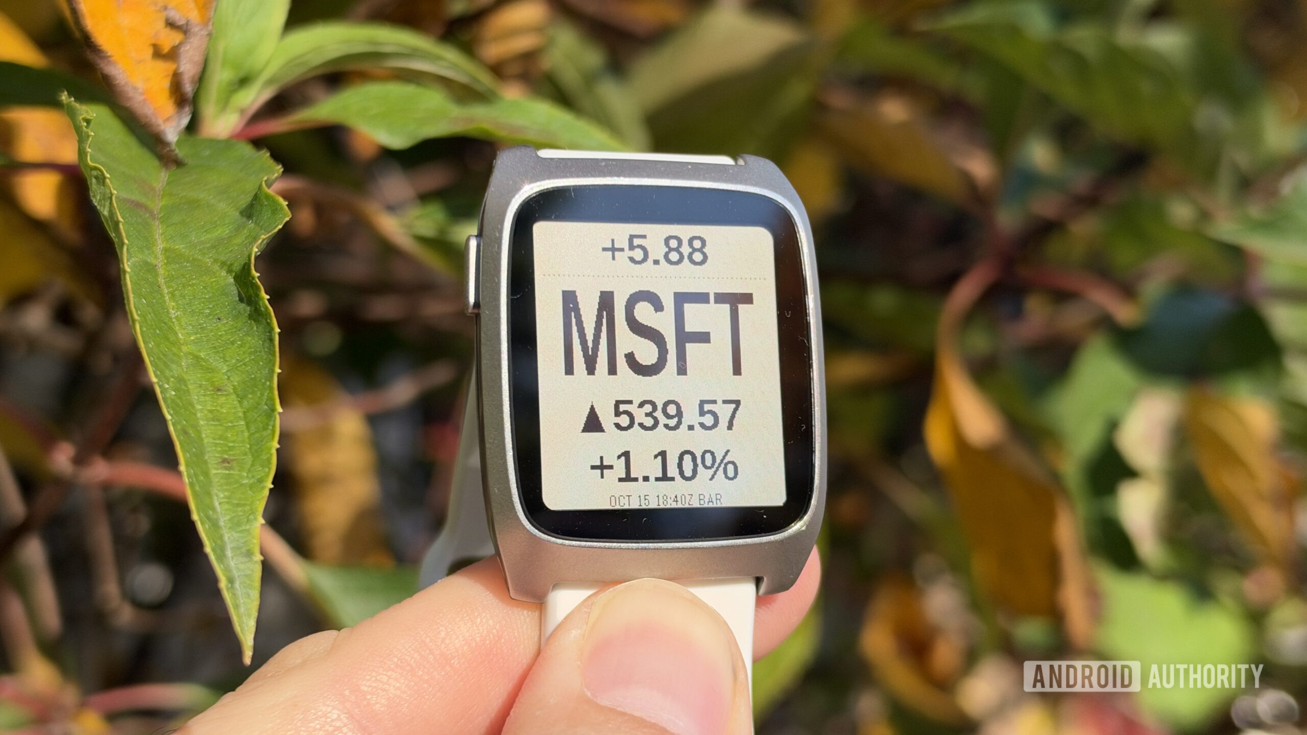 pebble time 2 stock quotes