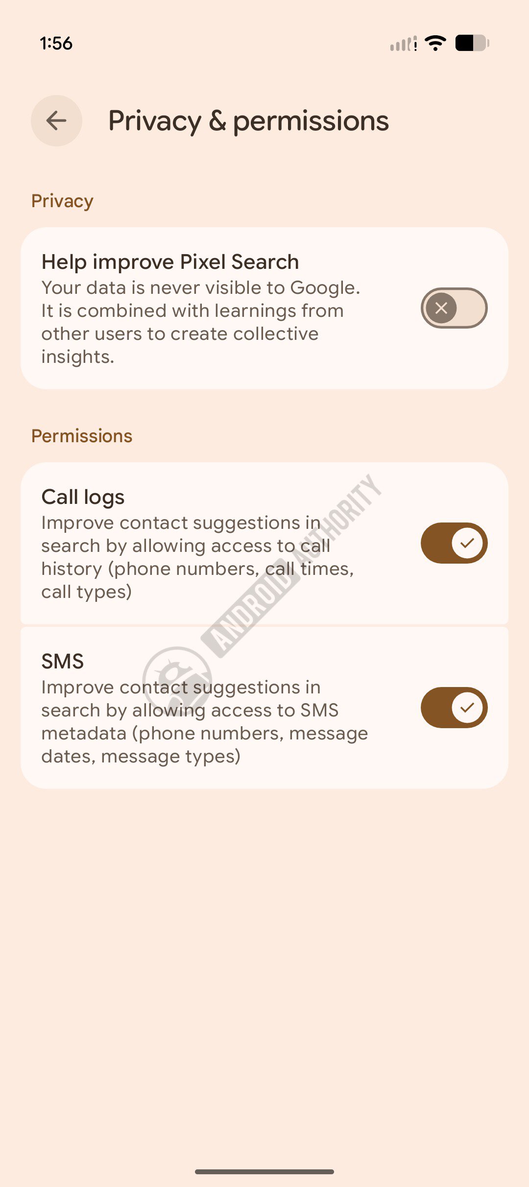 pixel search settings privacy option 2 watermarked
