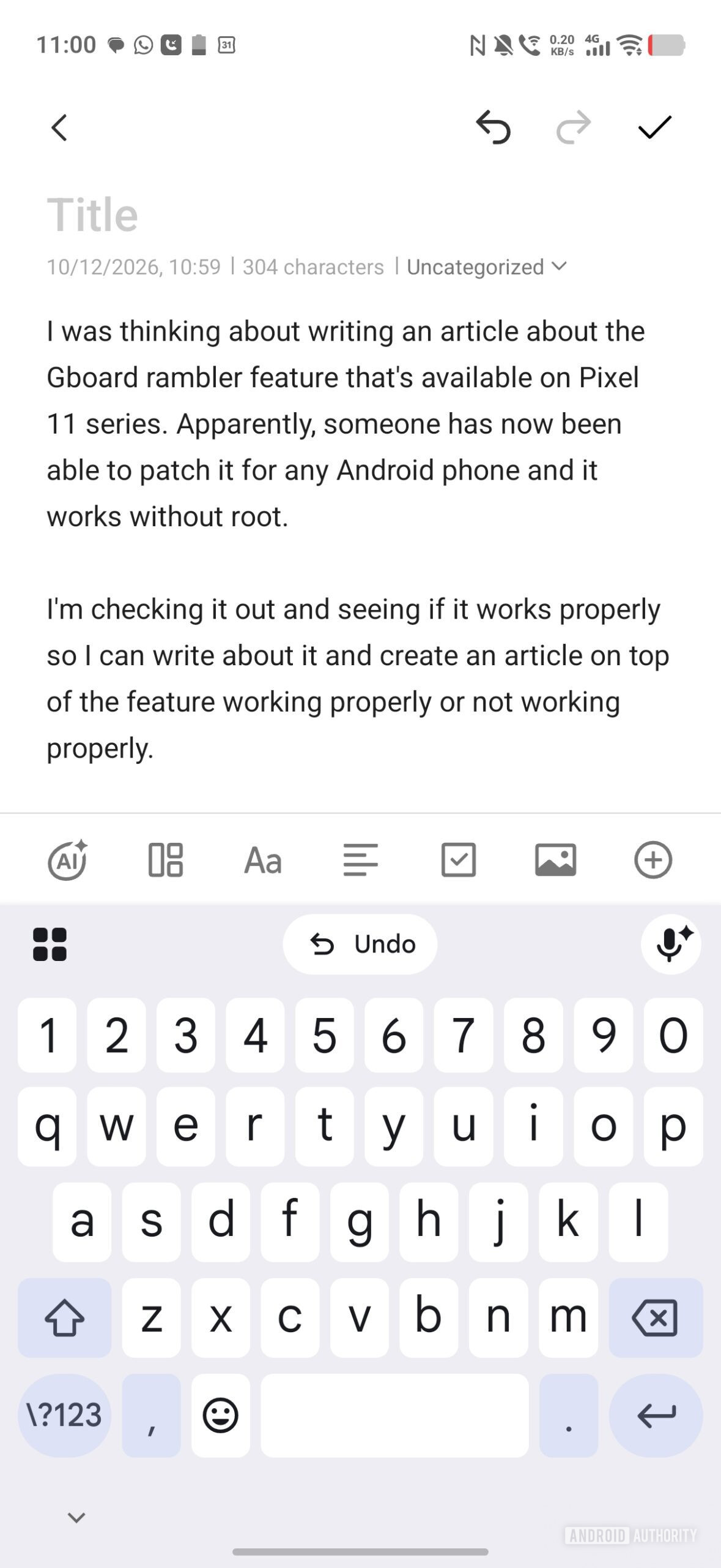 pixelboard gboard rambler mode writing tools image 3