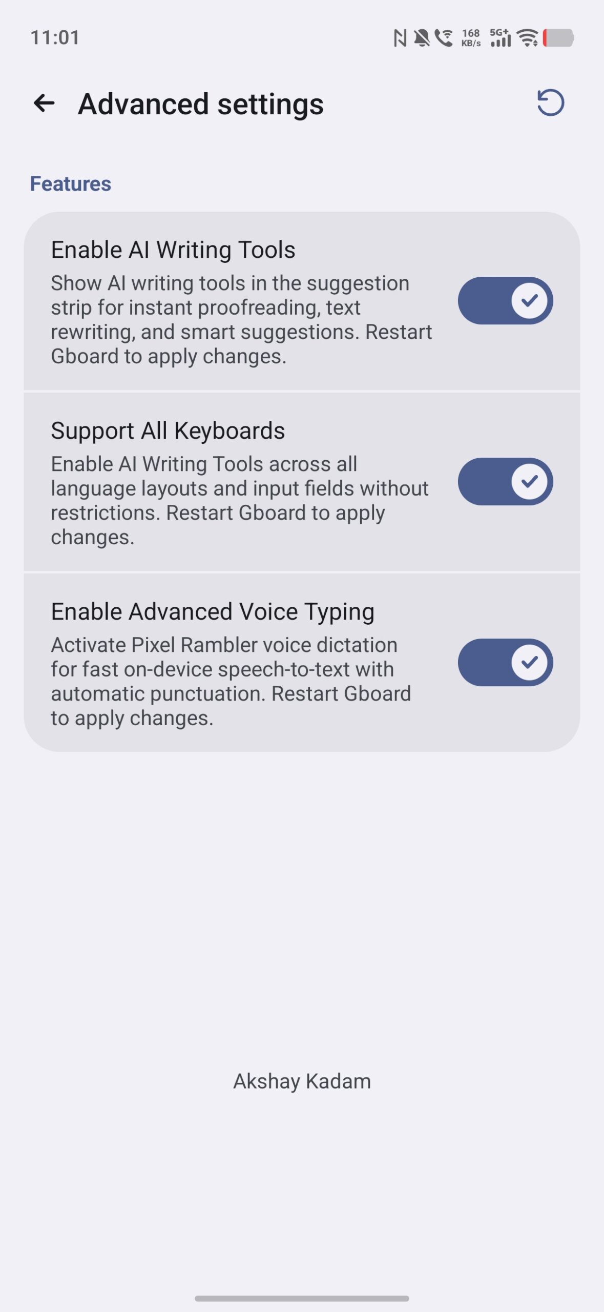 pixelboard gboard rambler mode writing tools image 8