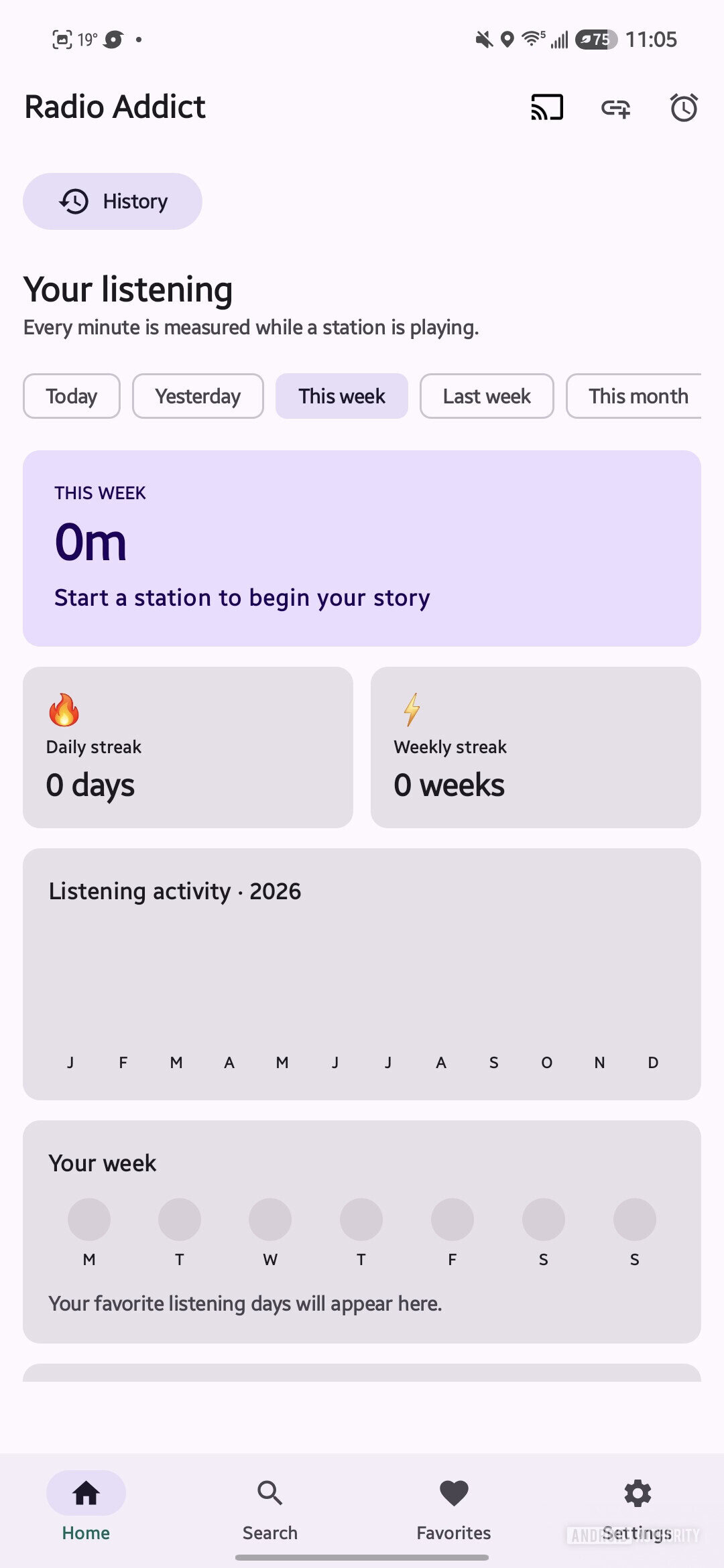 radio addict android app screenshot 1