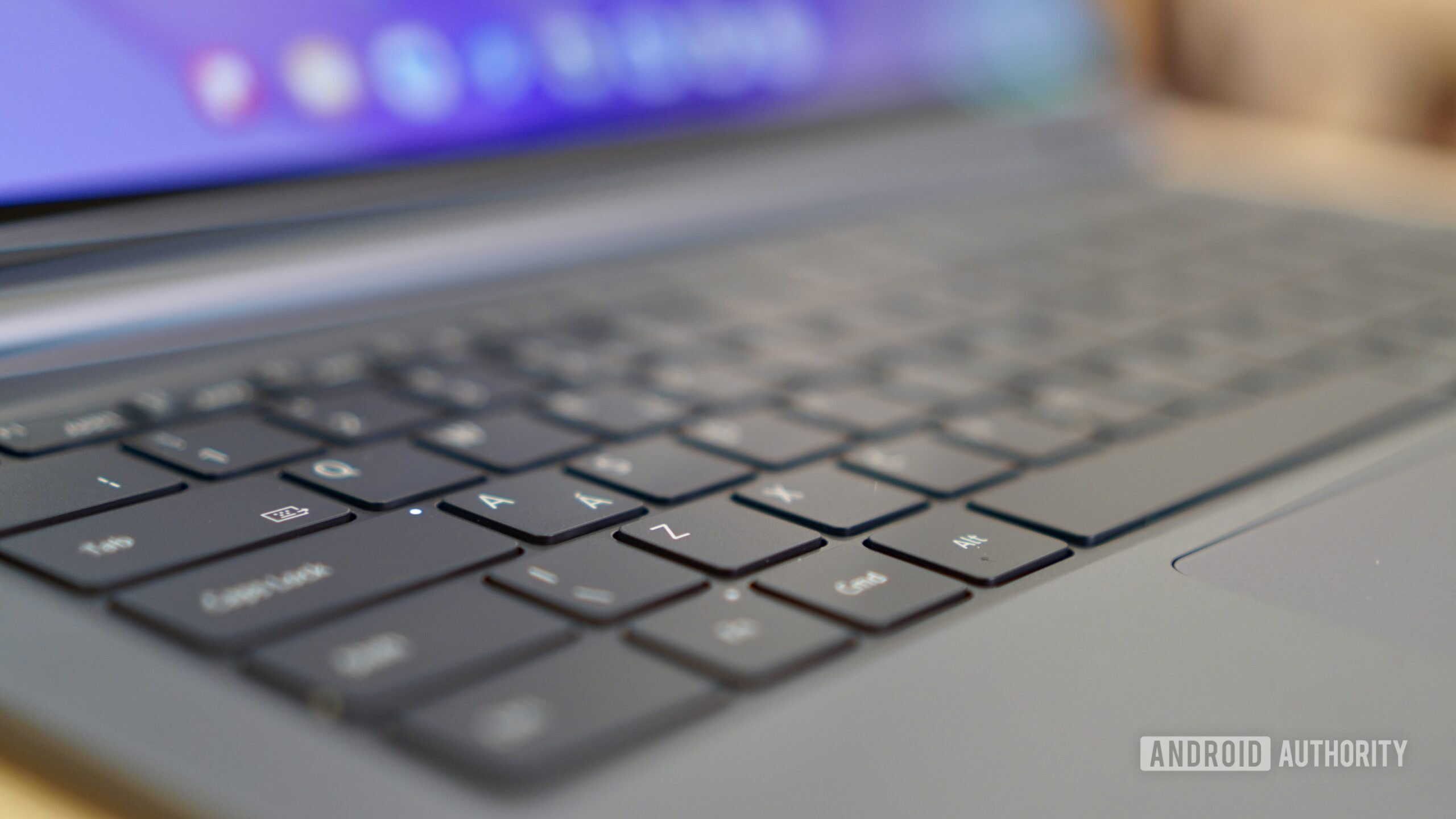 The keys on the Samsung Galaxy Tab S12 Ultra's Pro Keyboard