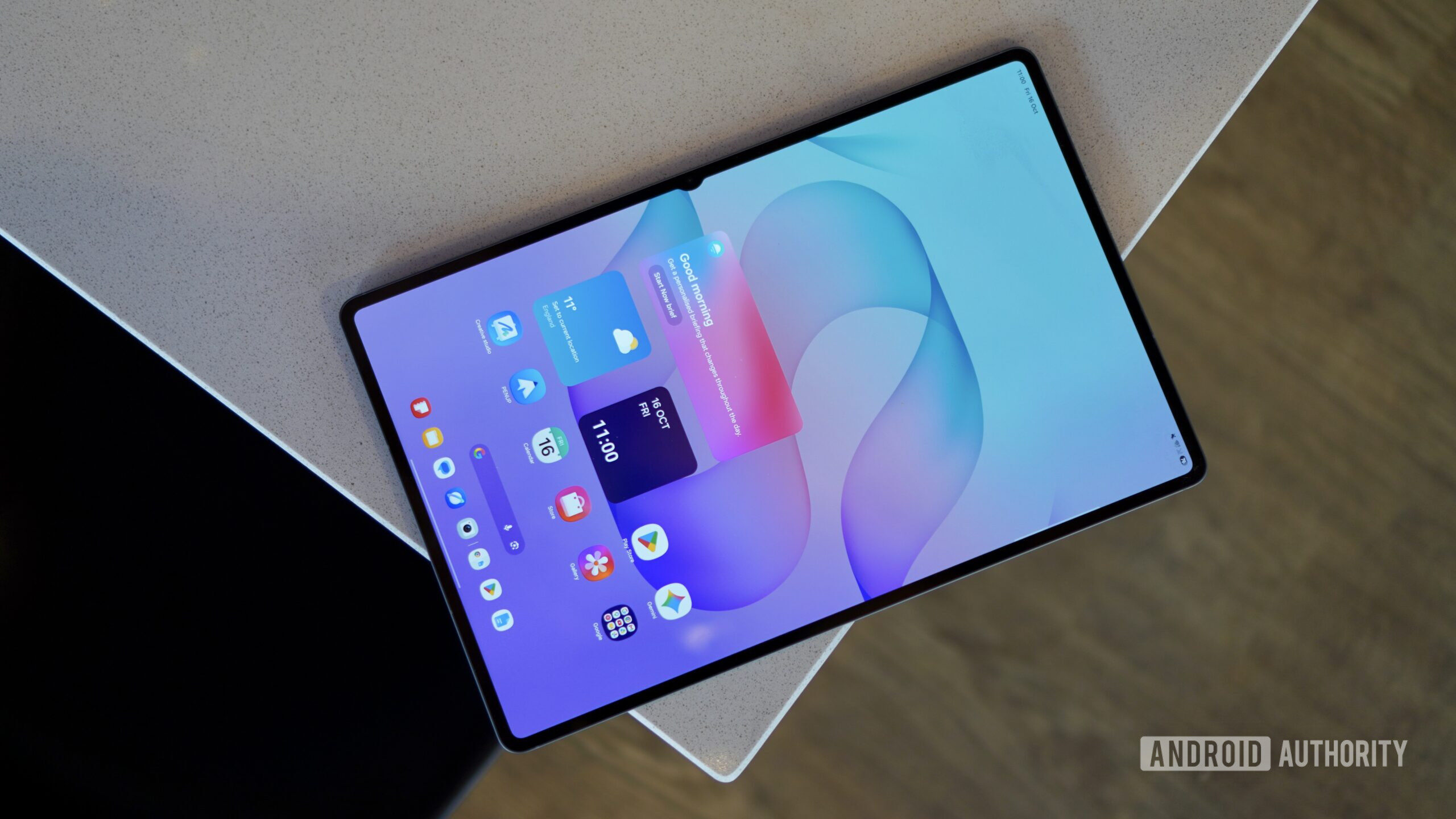 The Samsung Galaxy Tab S12 Ultra's screen