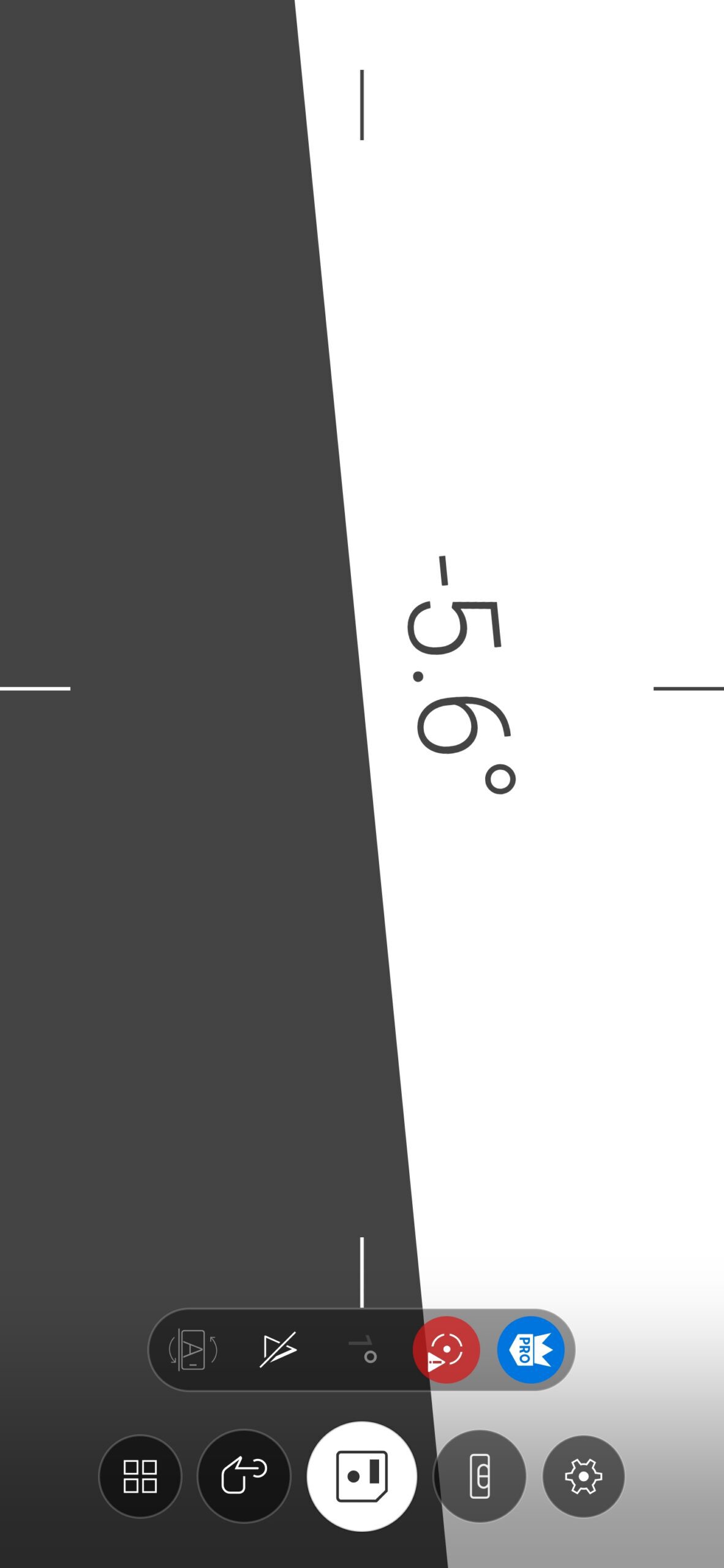 using bubble level android app 2