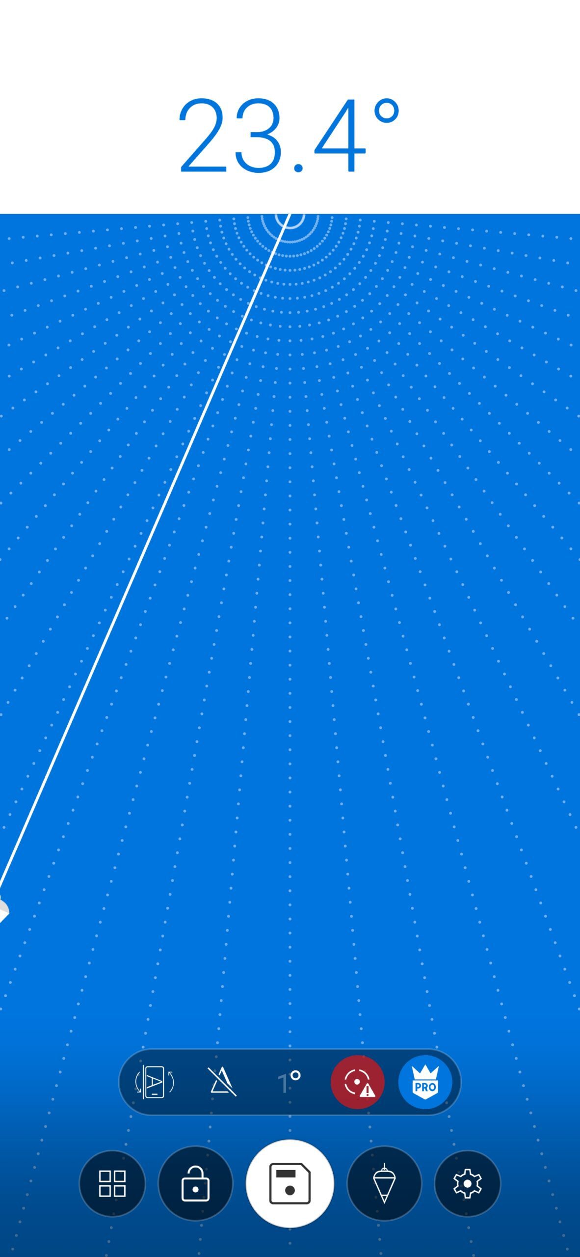 using bubble level android app 5