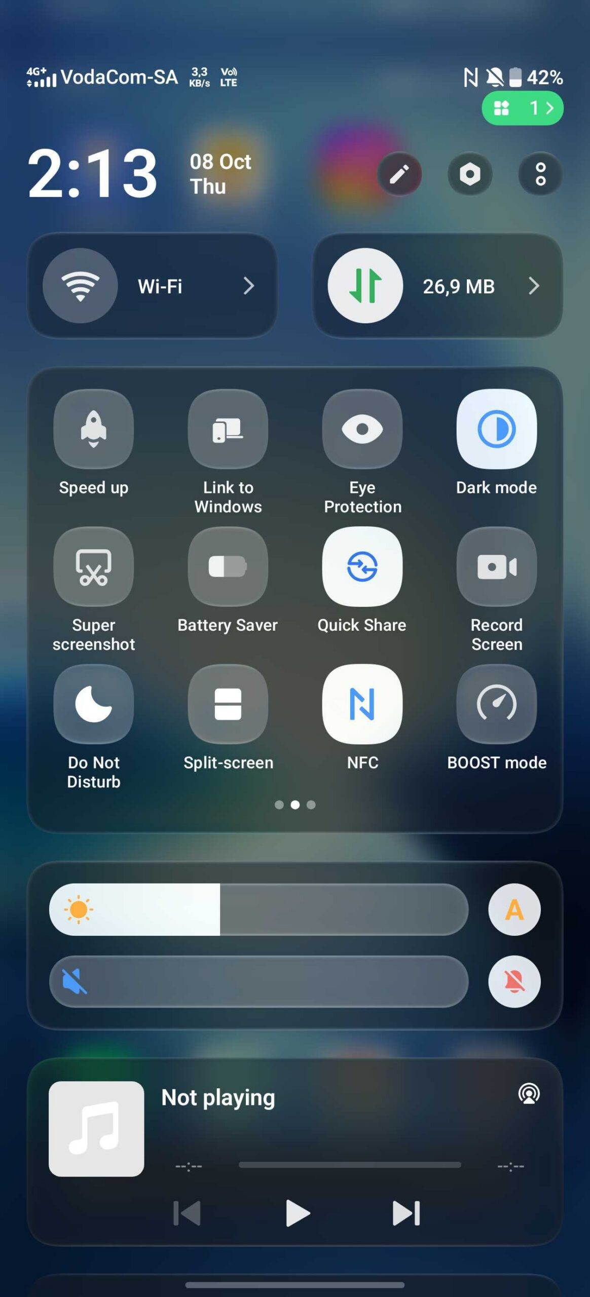 vivo x500 glass UI