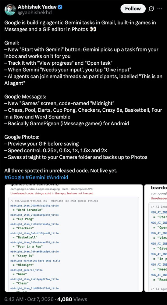 x post gmail agentic gemini tasks x post gmail agentic gemini tasks