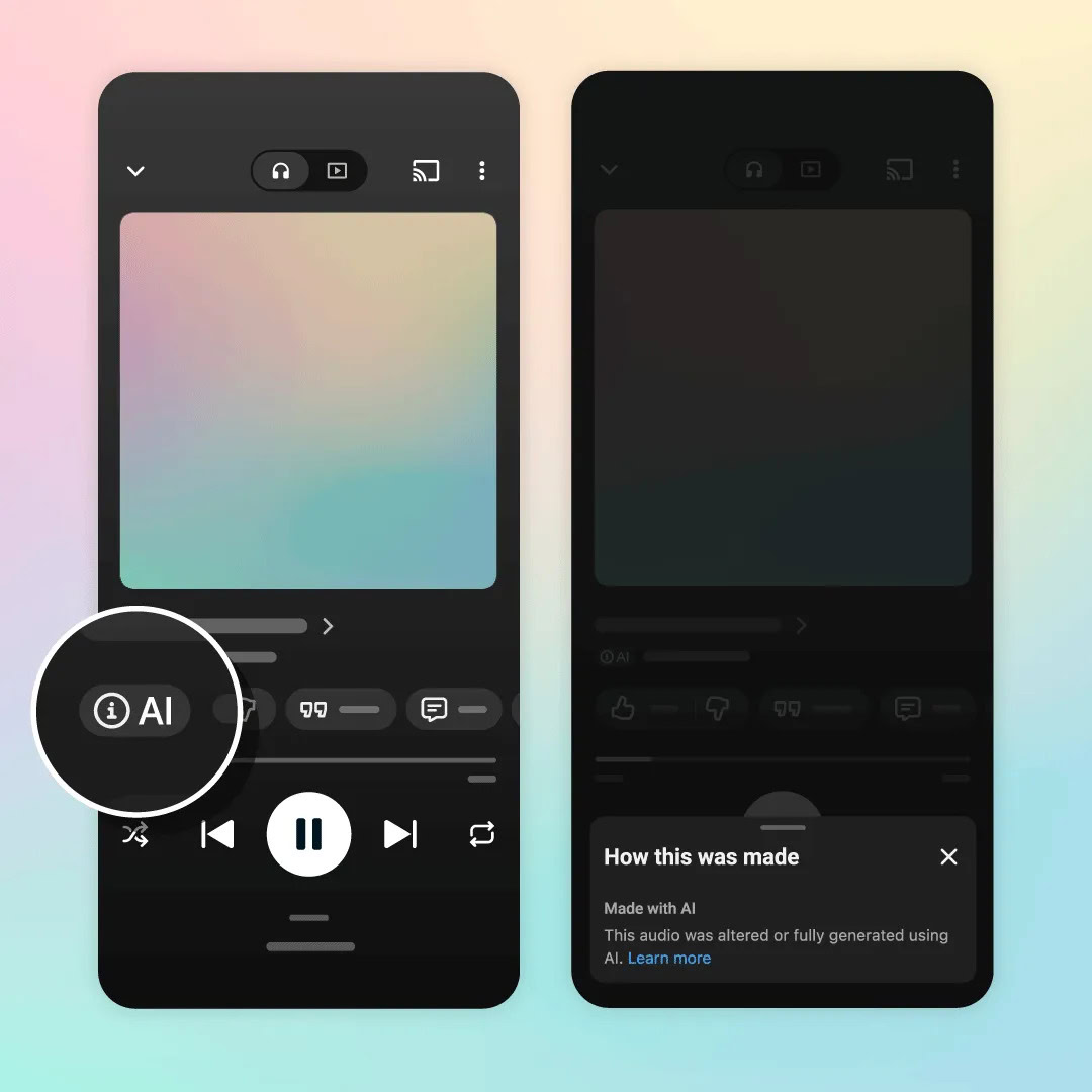 youtube music gen ai