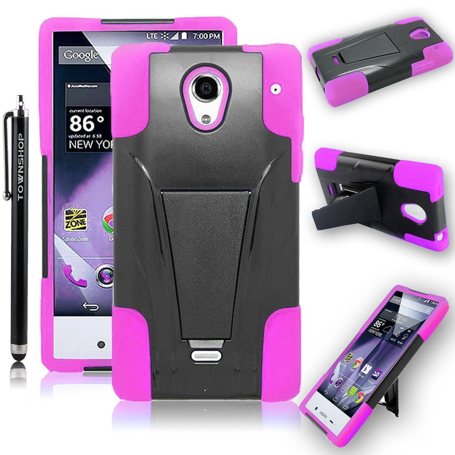 Townshop Extreme Rugged Hybrid Case For Sharp Aquos Crystal 306sh Android Authority